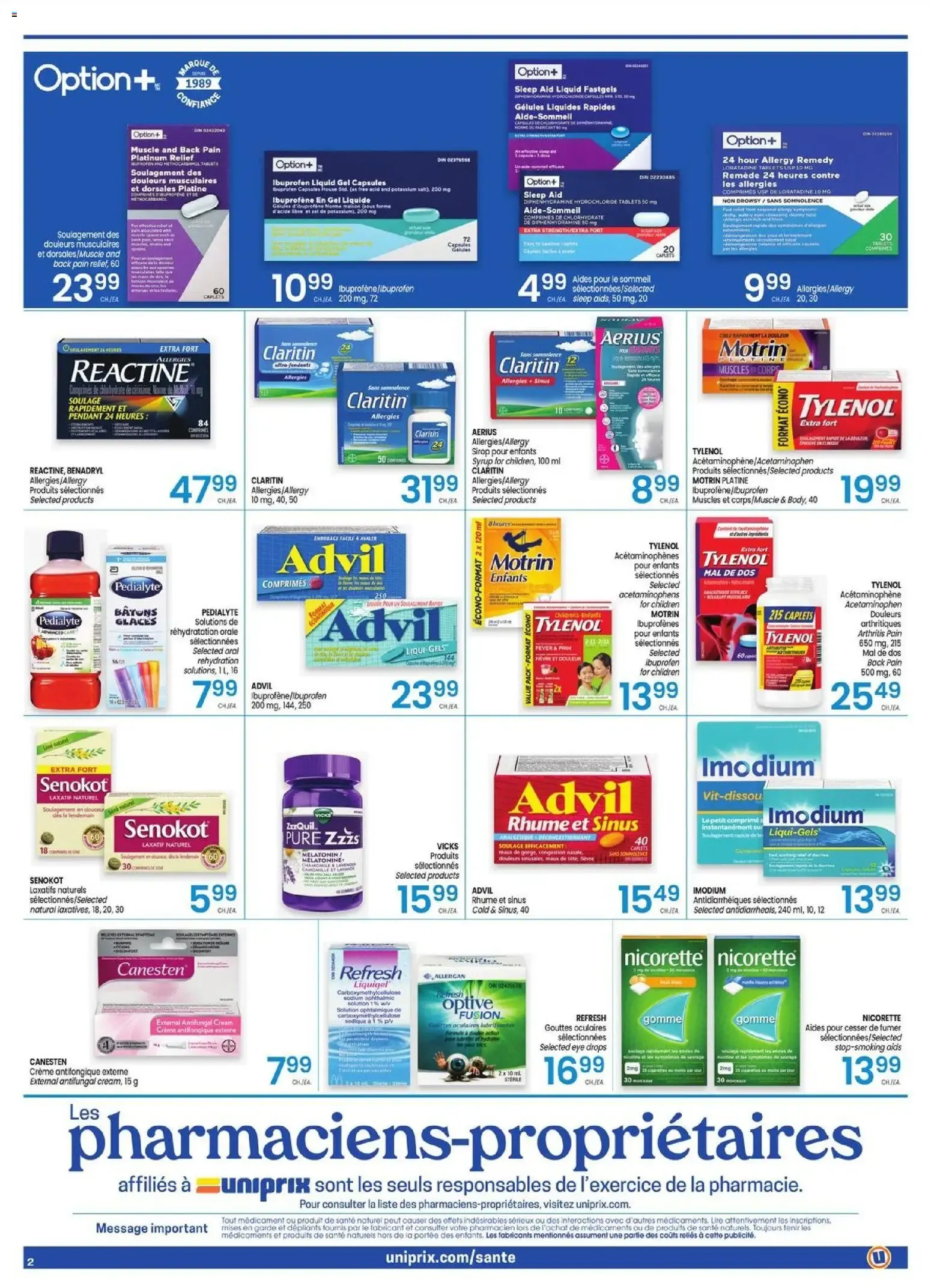 Uniprix Santé - Especiales Semanales from July 9 to July 15 2026 - flyer page 2