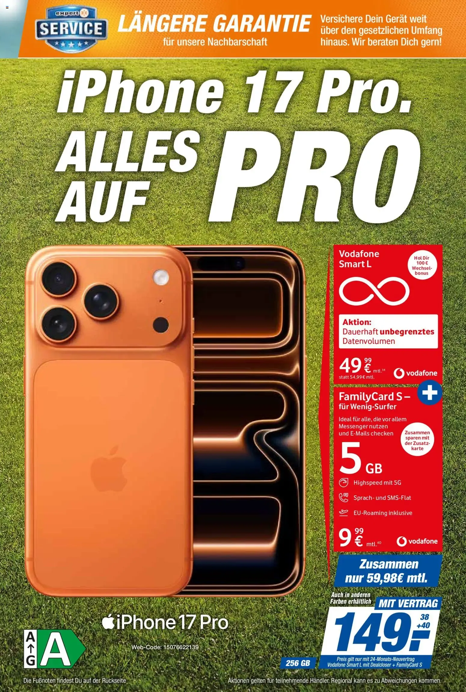Expert Technikmarkt: Las Mejores Ofertas del Verano y Mundial FIFA 2026 von 1. Juli bis 31. Juli 2026 - Prospekt seite 17