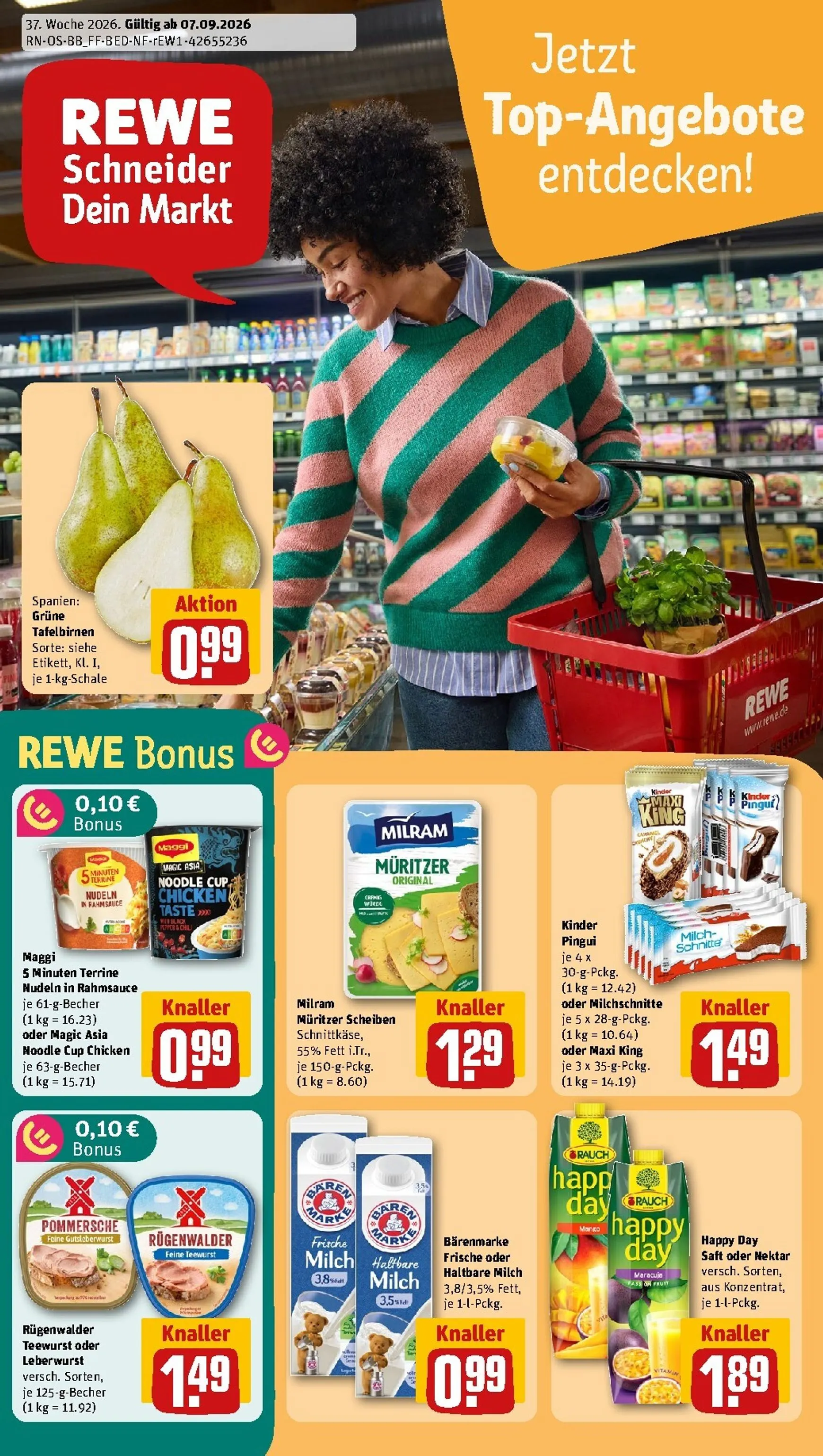 Rewe Prospekt nächste Woche – von Montag 07.09.2026 bis Sonntag 13.09.2026