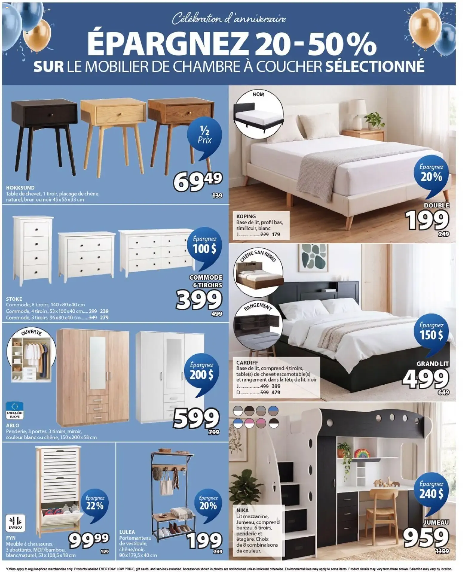 JYSK Célébration d'anniversaire: 30 ans au Canada from September 10 to September 23 2026 - flyer page 5