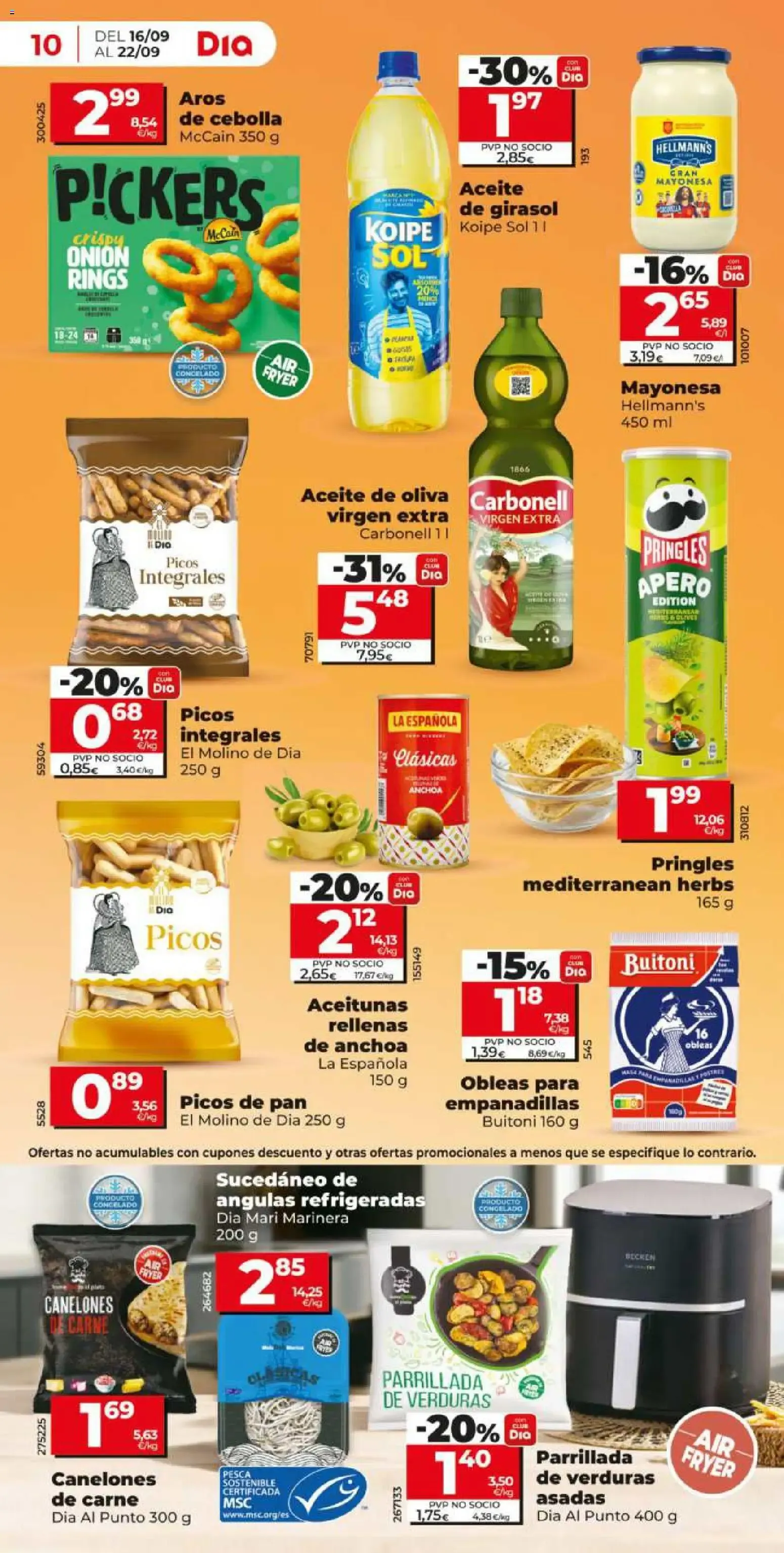 Catálogo de Folleto de ofertas Dia 16 de septiembre al 22 de septiembre 2026 - Página 10