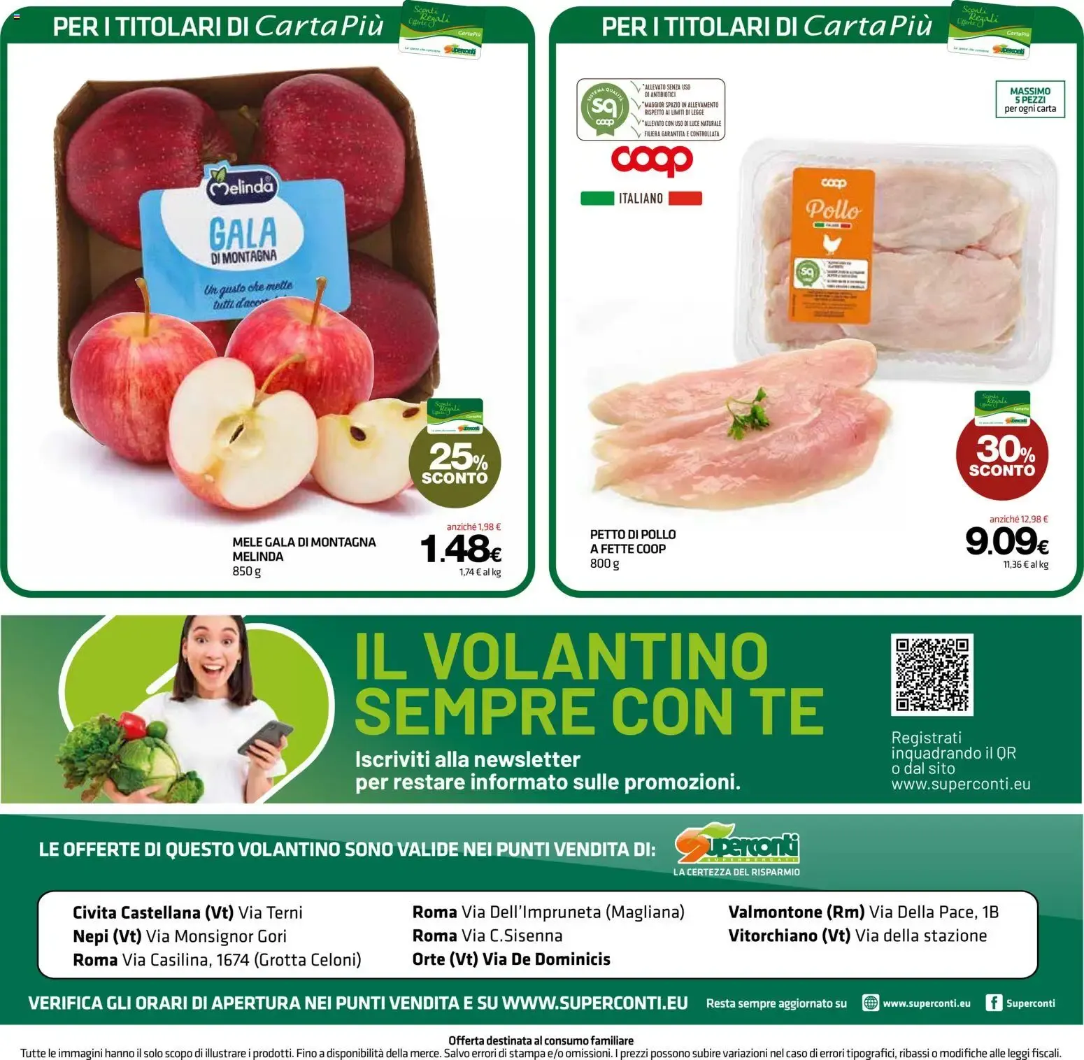 I FRESCHI TI PREMIANO con buoni da 5€! da 22 ottobre a 4 novembre di 2026 - Pagina del volantino 20