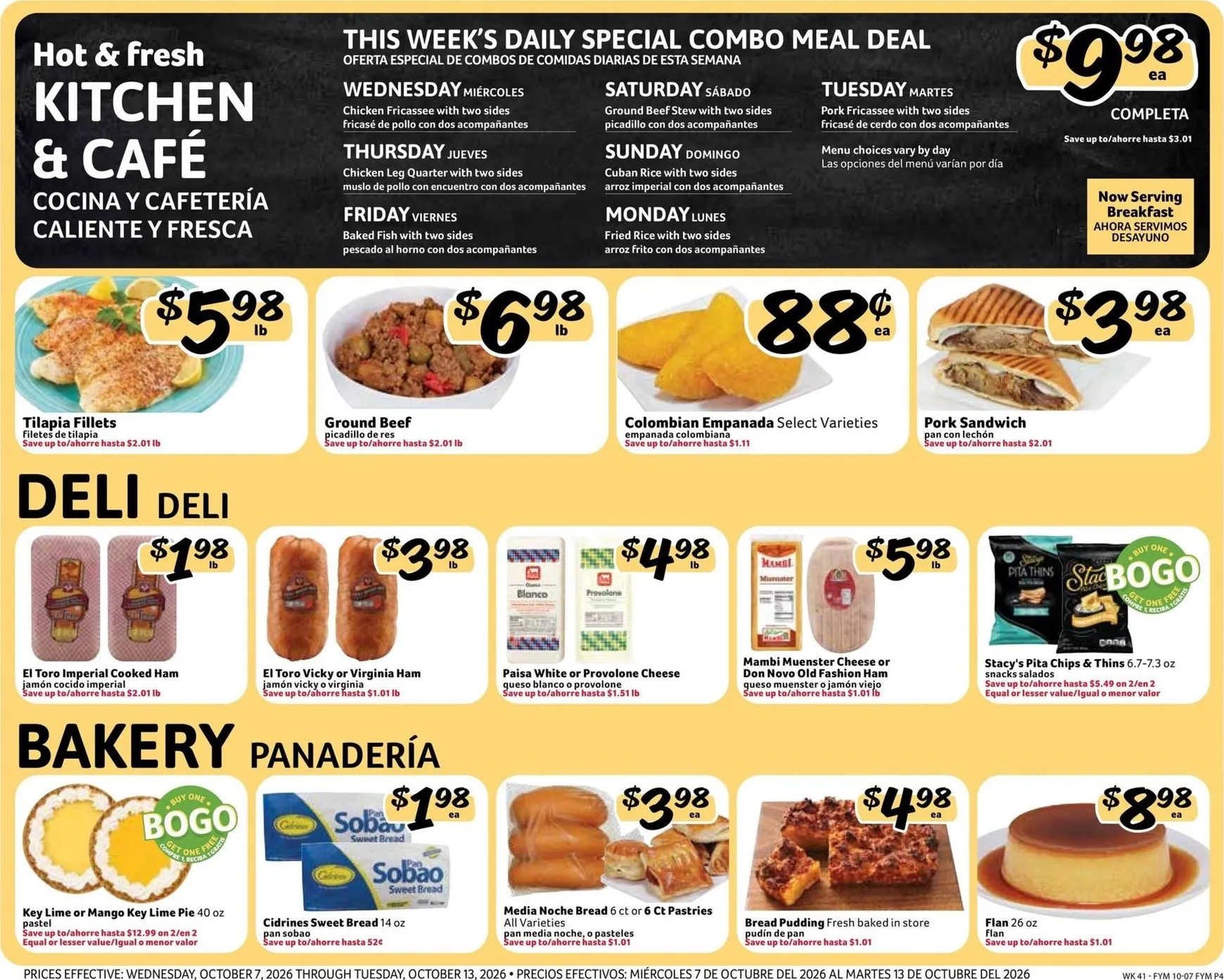 Weekly ad Fresco Supermarkets Weekly Specials from October 7 to October 13 2026 - Page 4