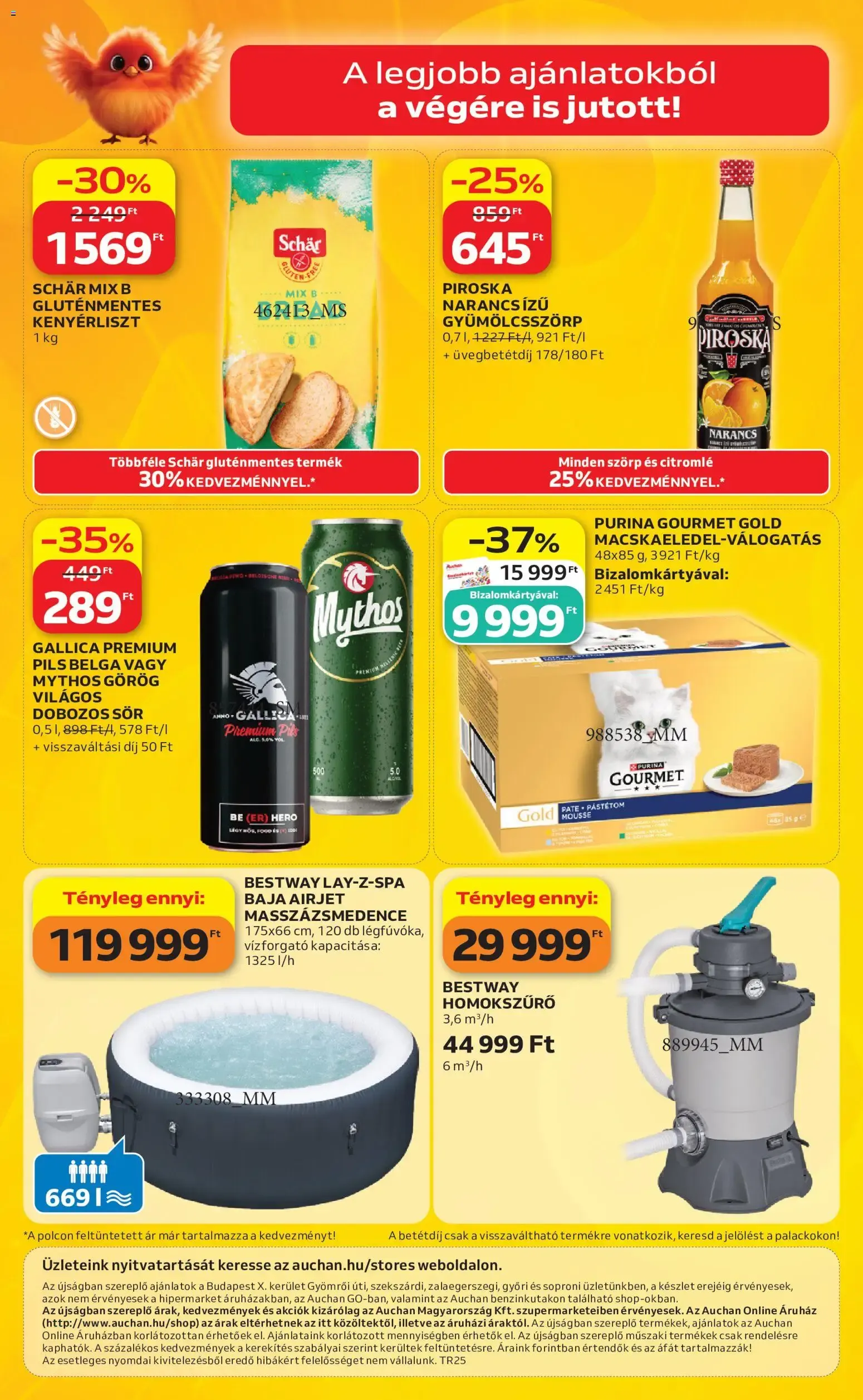 Katalógus Auchan Szupermarket akciós újság - 2026.06.18. -tól/töl > akció, lapozható szórólap 🛍️ június 18.-tól június 24.-ig 2026. - Oldal 12