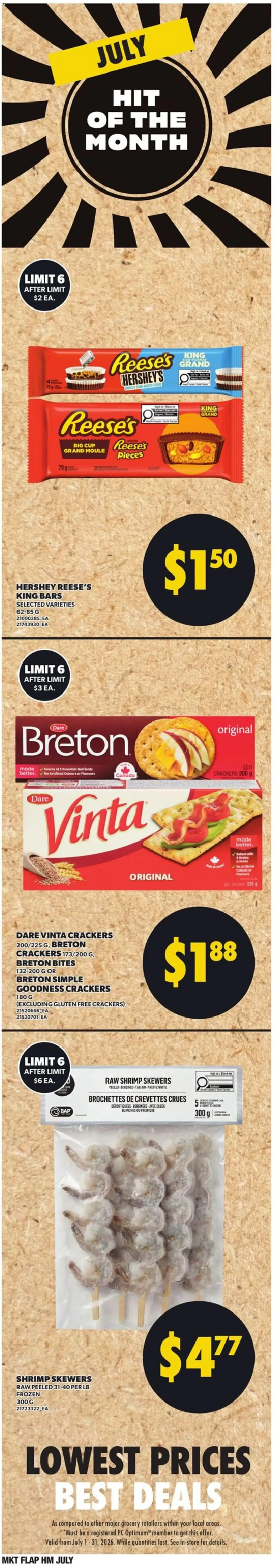 Loblaws weekly flyer / circulaire from Jul 16, 2026 > weekly specials & deals from July 16 to July 22 2026 - flyer page 5