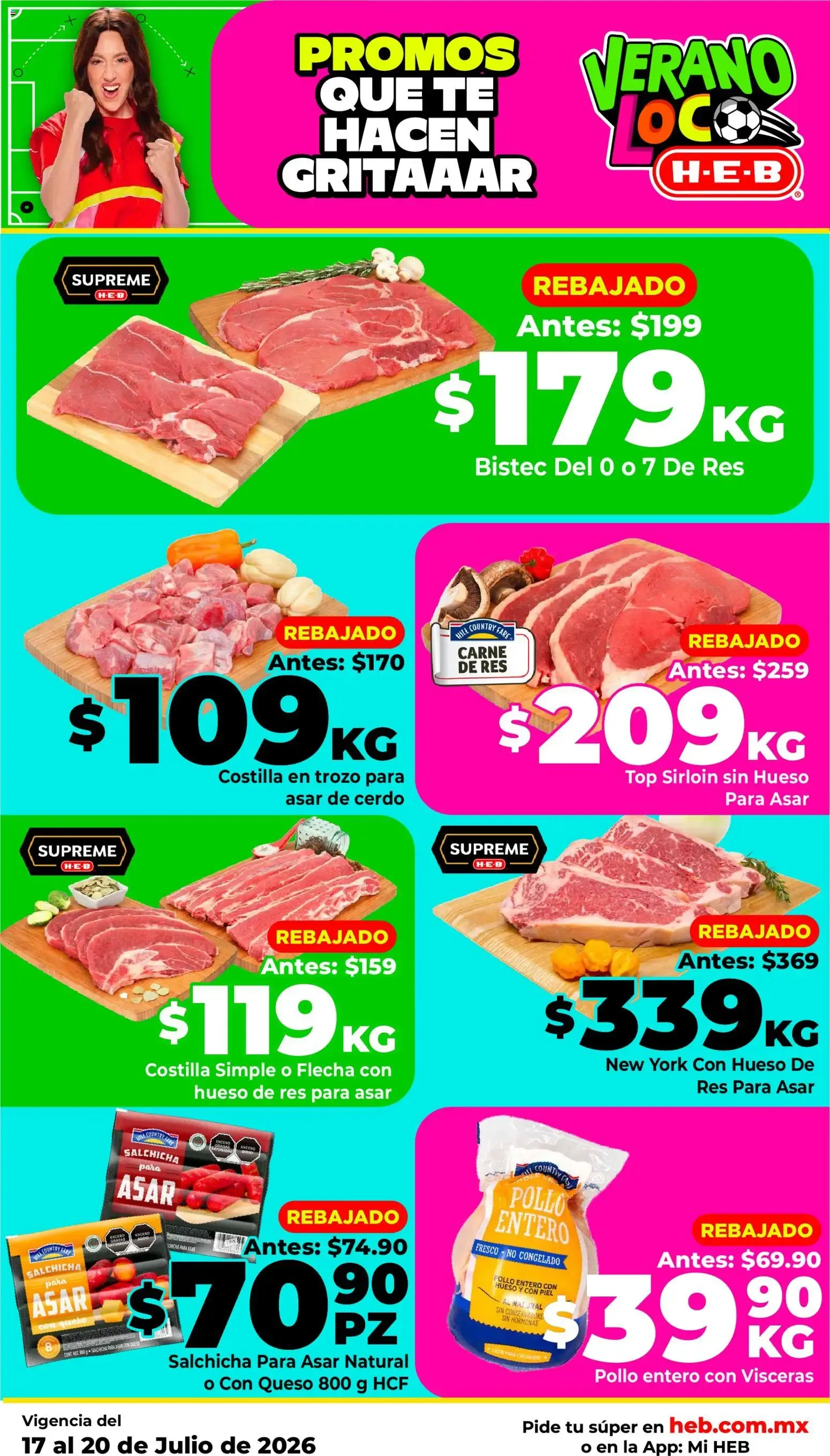 Catálogo de H-E-B: Las Promos Más Locas Entran a la Cancha - Verano Loco 17 de julio al 23 de julio 2026 - Pagina 4