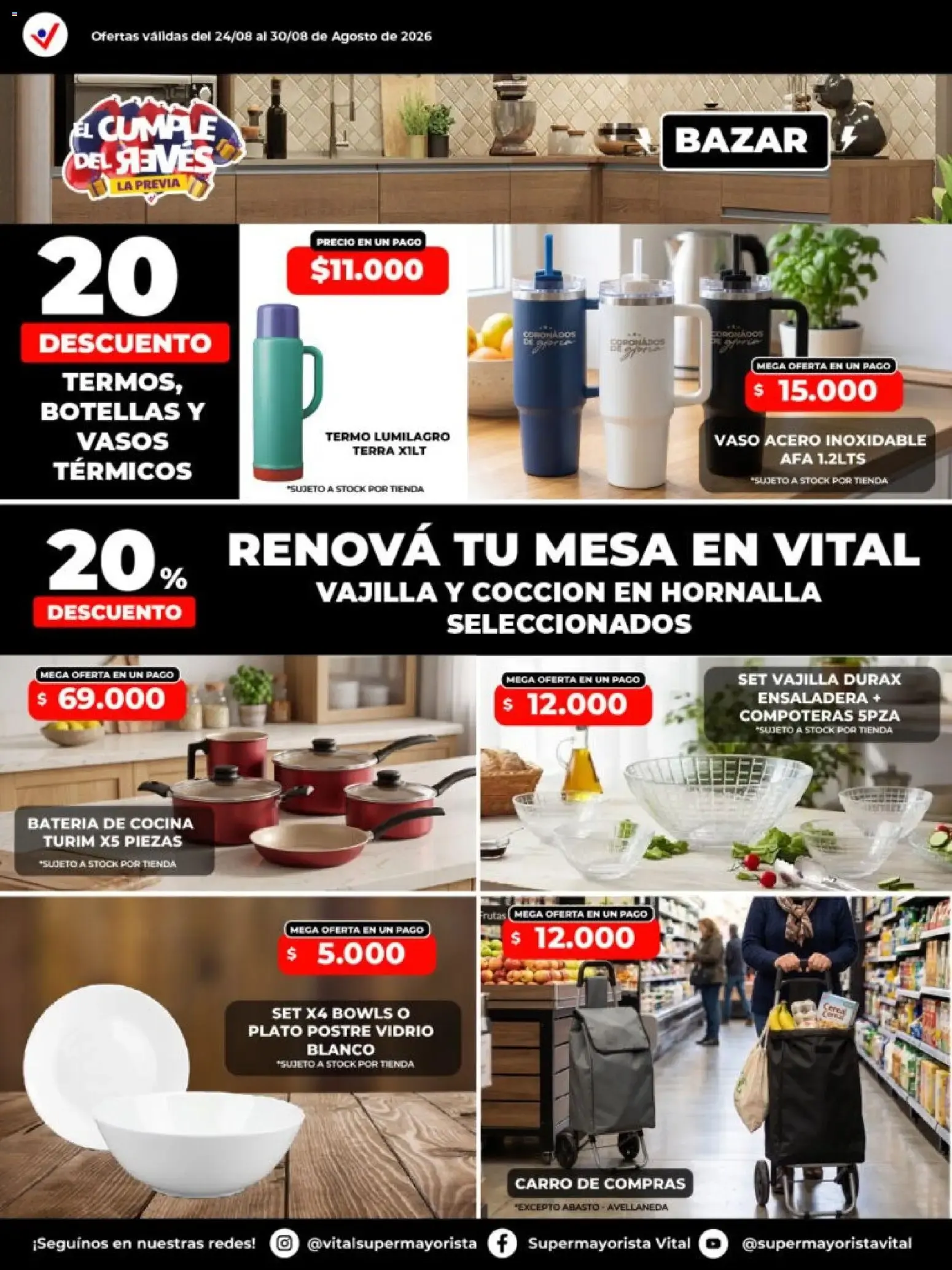 Ofertas de Vital Supermayorista - El Cumple del Revés La Previa 24 de agosto al 30 de agosto 2026 - Página 3 del catálogo