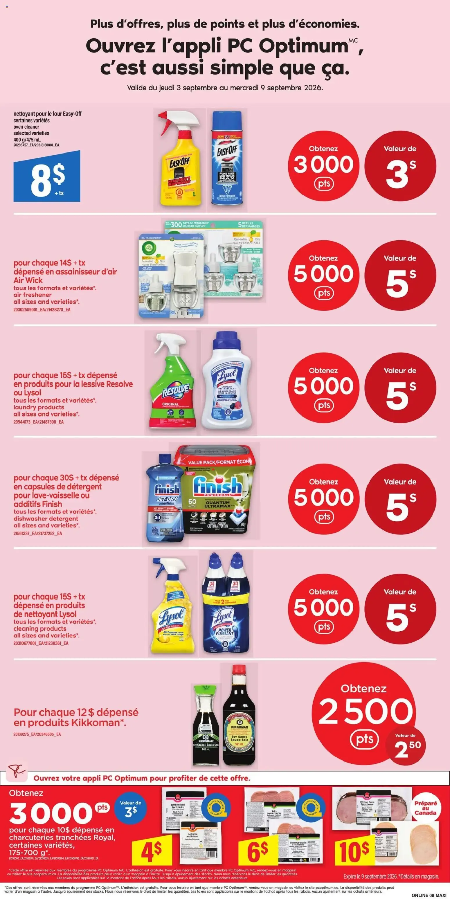 Maxi weekly flyer / circulaire from Sep 3, 2026 > weekly specials & deals from September 3 to September 9 2026 - flyer page 11