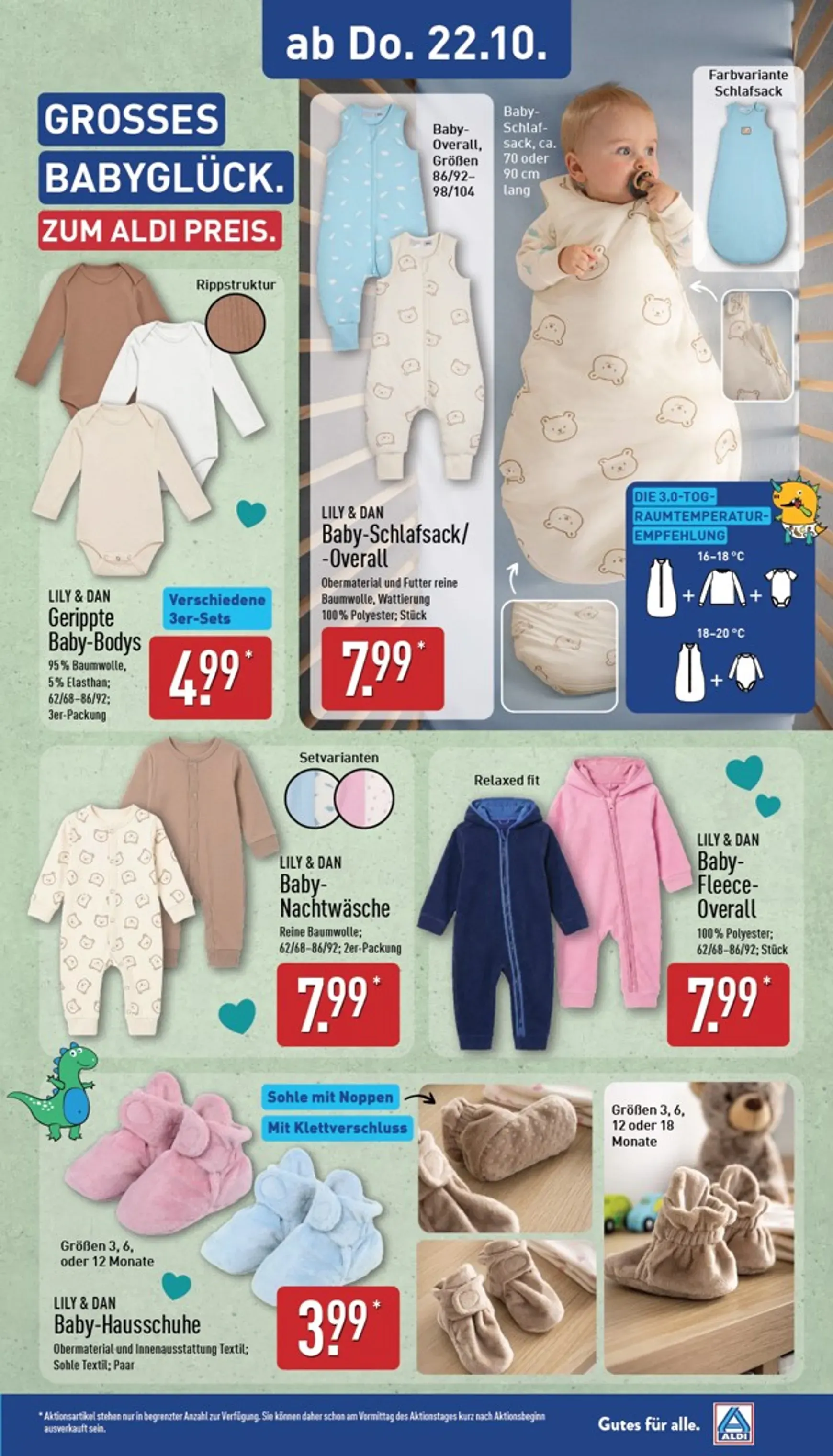 ALDI: Gutes für alle. Zum ALDI Preis. von 19. Oktober bis 24. Oktober 2026 - Prospekt seite 19