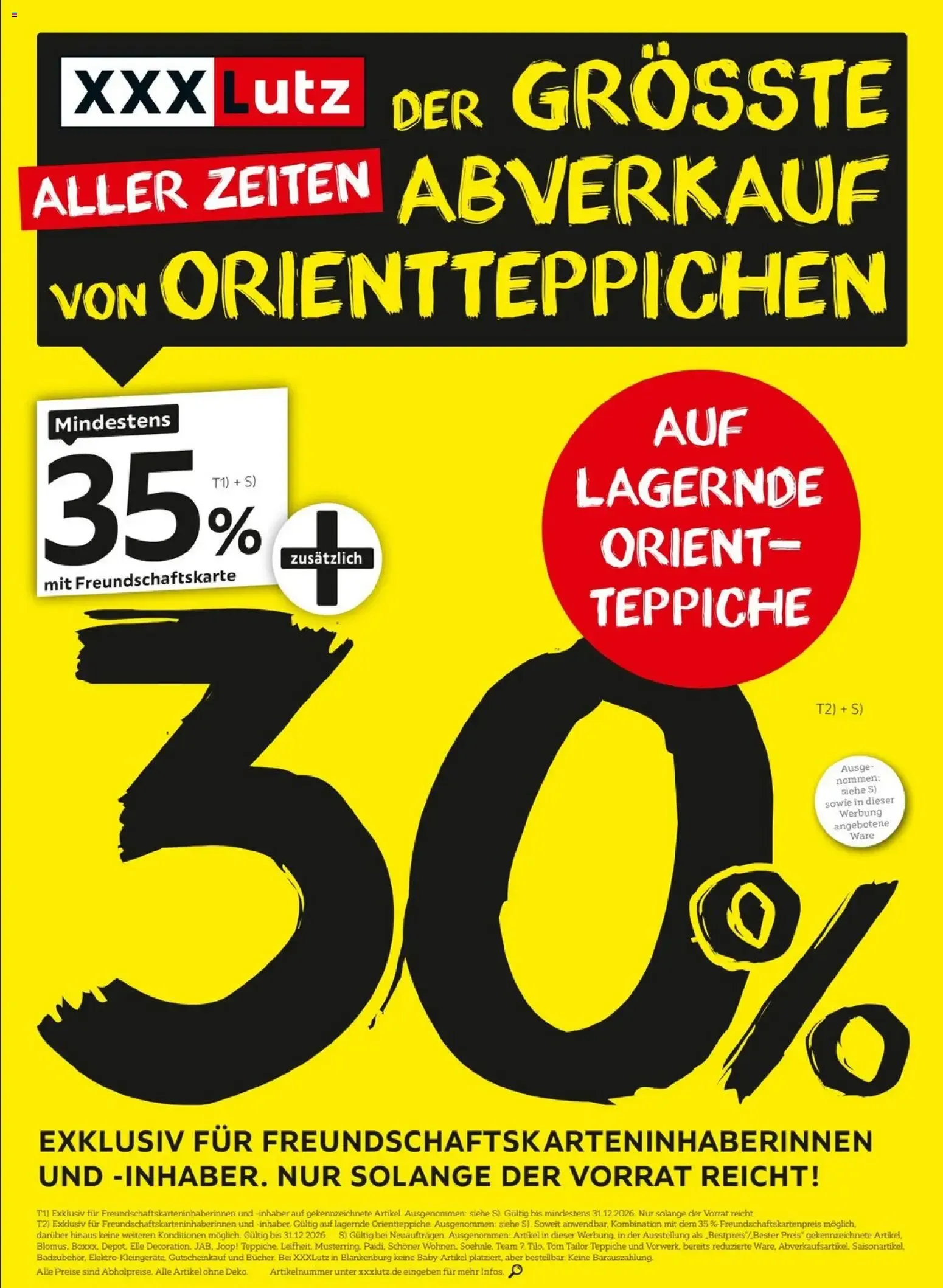 XXXLutz Jubiläum von 22. August bis 5. September 2026 - Prospekt seite 20