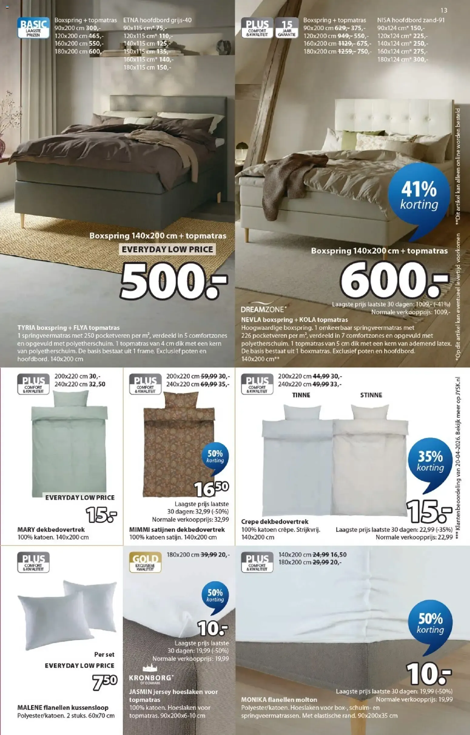 JYSK Scandinavian Sleeping & Living - SALE van 22 juni tot 5 juli 2026 - Folder pagina 13