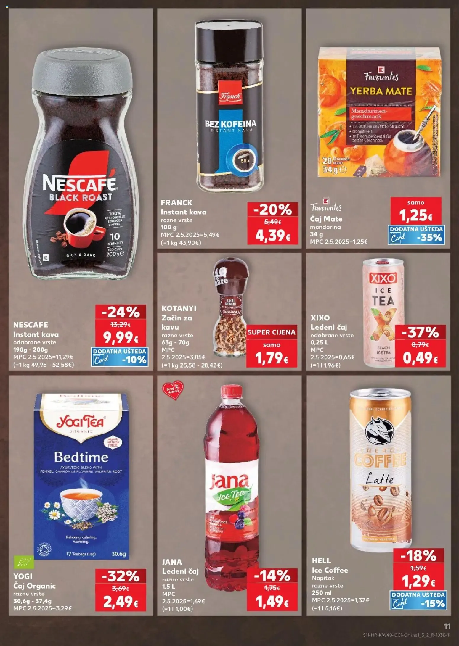 Katalog Kaufland Katalog novi od 30.09.2026 na listanje > letak digitalni od 30. rujna do 6. listopada 2026. - Pregled Stranica 11