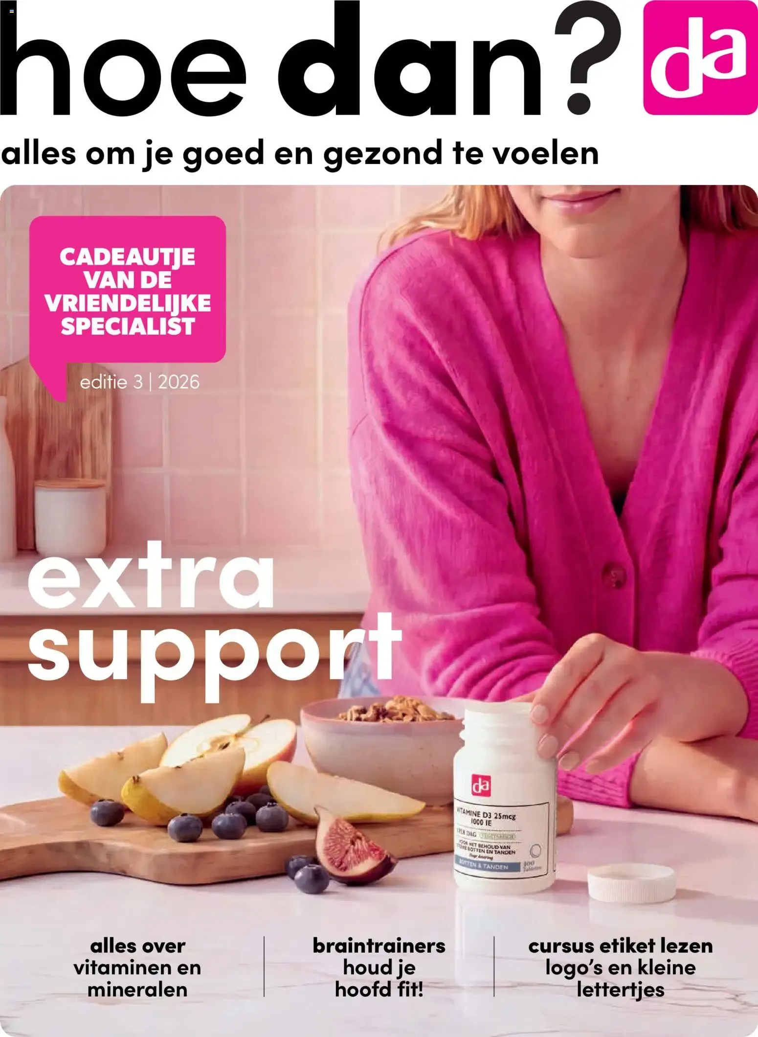 hoe dan? alles om je goed en gezond te voelen van 21 september tot 30 november 2026 - Folder pagina 1
