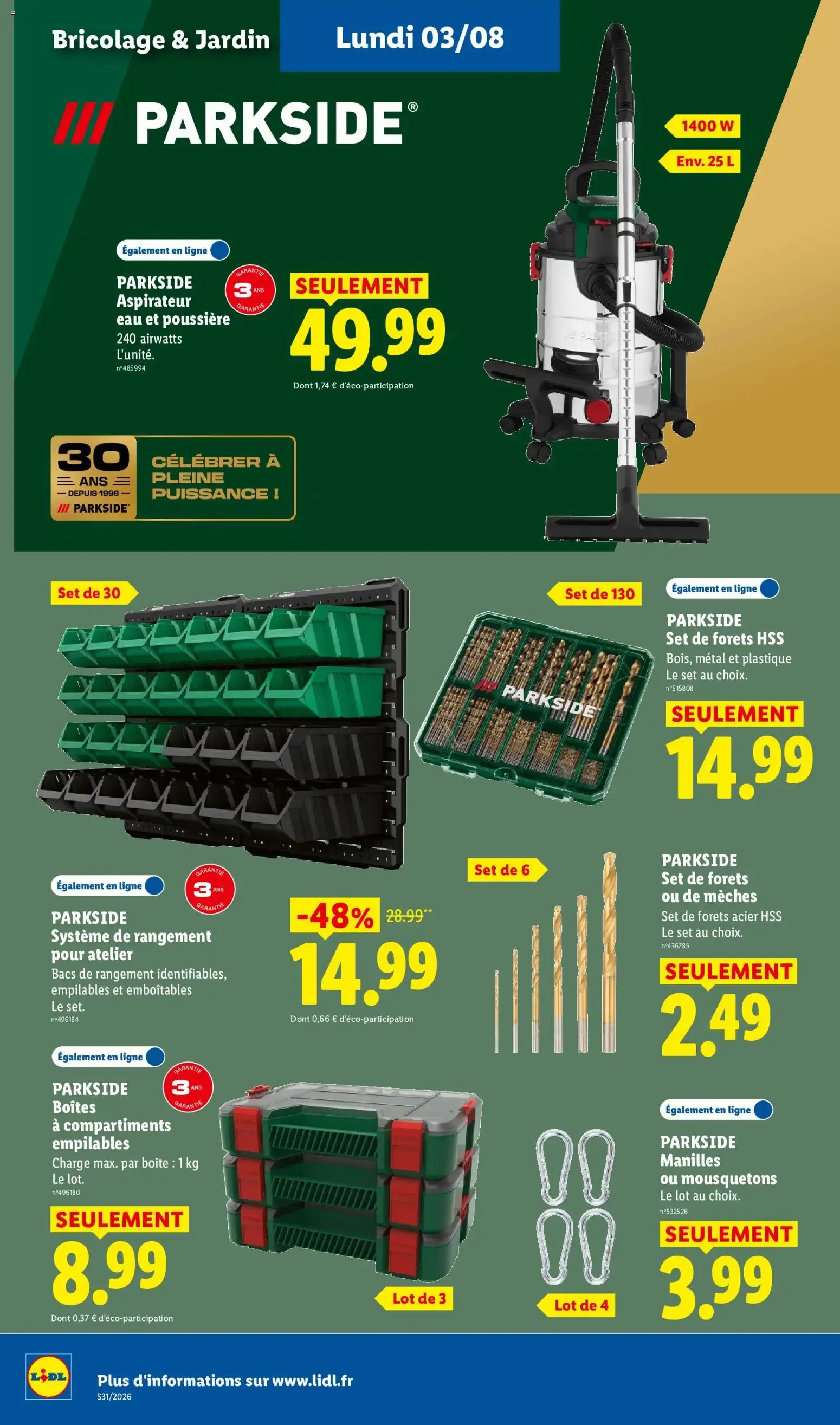 LIDL L'été des Marques du 30 juillet au 5 août 2026 - Catalogue page 46