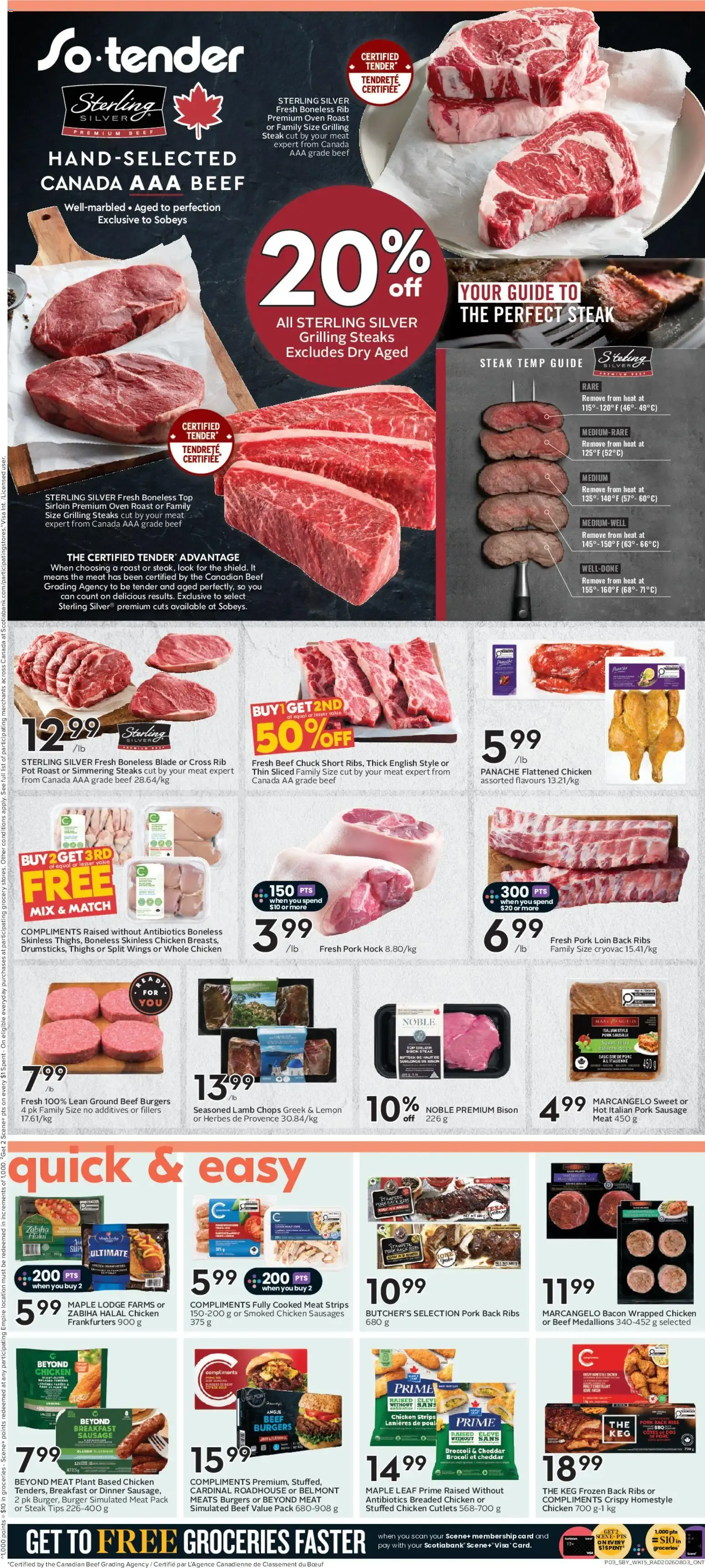 Sobeys weekly flyer / circulaire from August 6 to August 12 2026 - flyer page 6