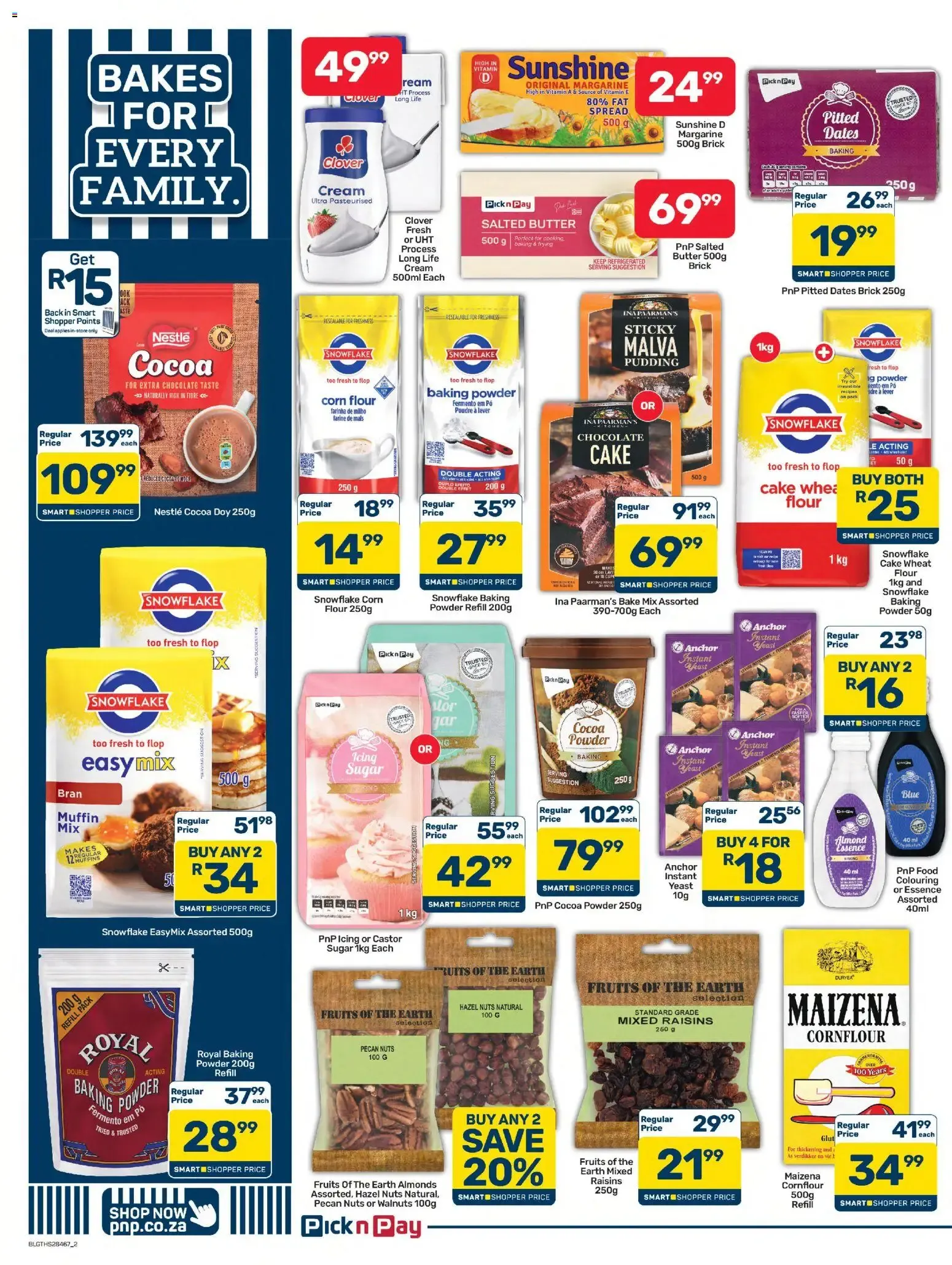 Pick n Pay - Bakes for Every Family from 7 July to 23 July 2026 - Catalogue Page 2