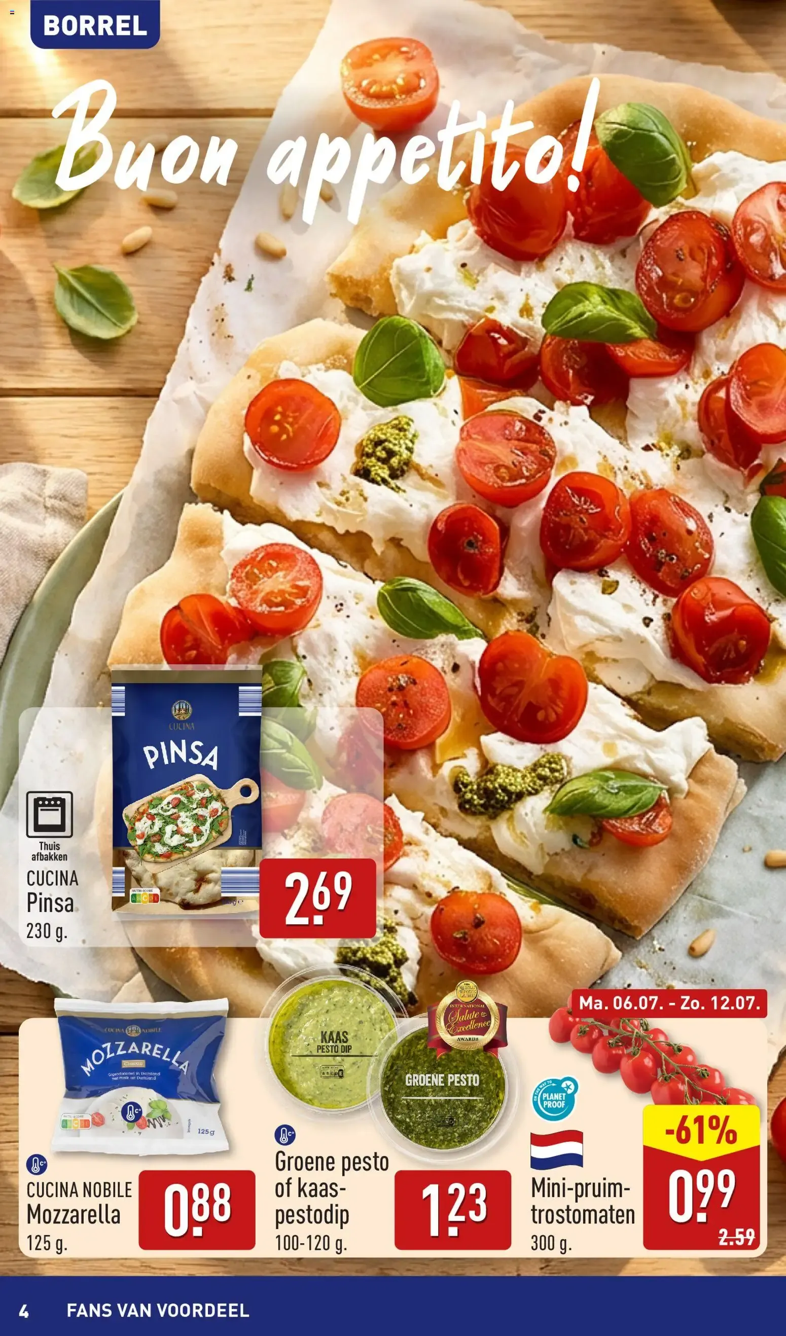 Aldi: Boordevol Zomerse Inspiratie voor de Borrel! van 6 juli tot 12 juli 2026 - Folder pagina 4