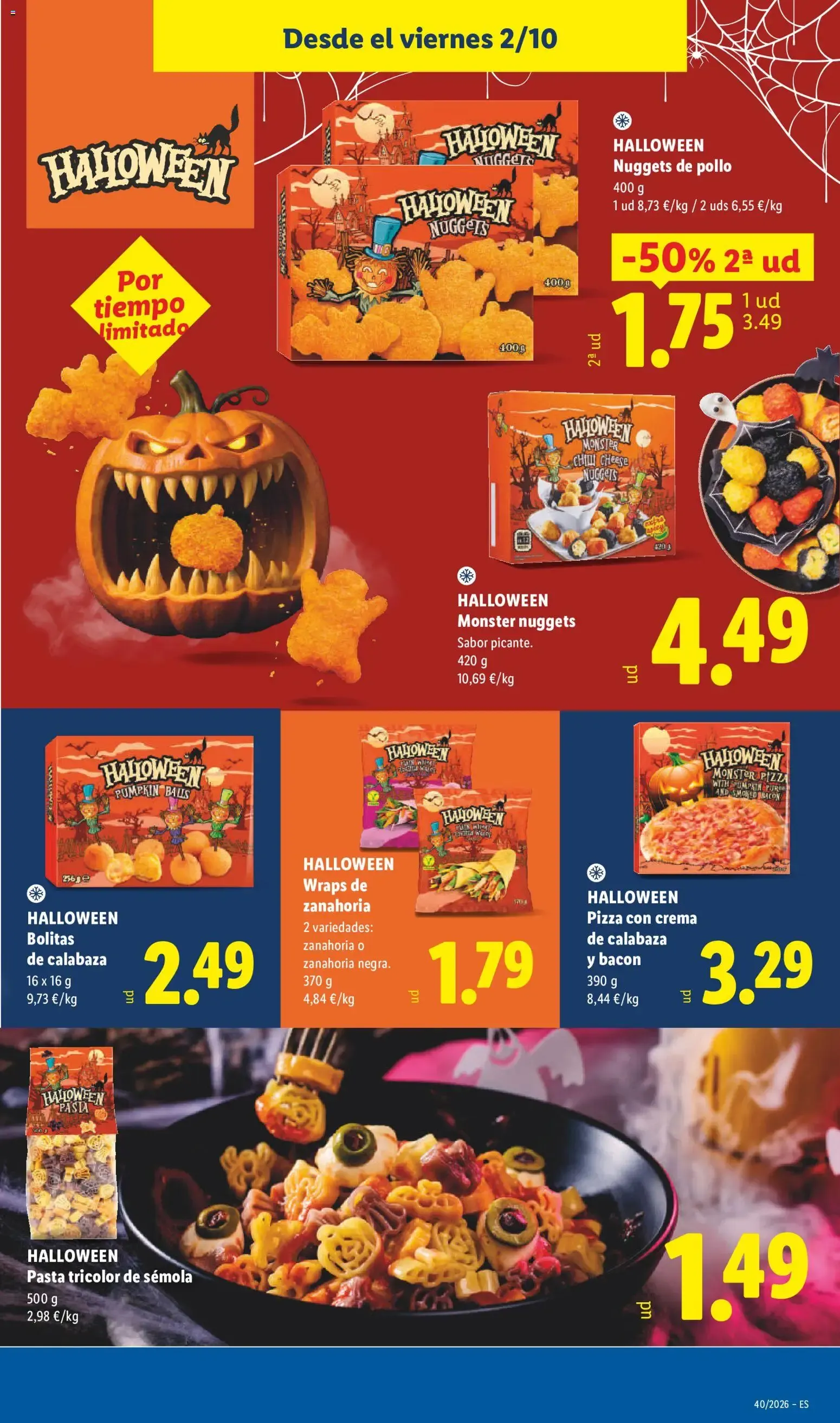 Catálogo de Lidl folleto Halloween del 02/10/2026 | Ofertas 2 de octubre al 25 de octubre 2026 - Página 3