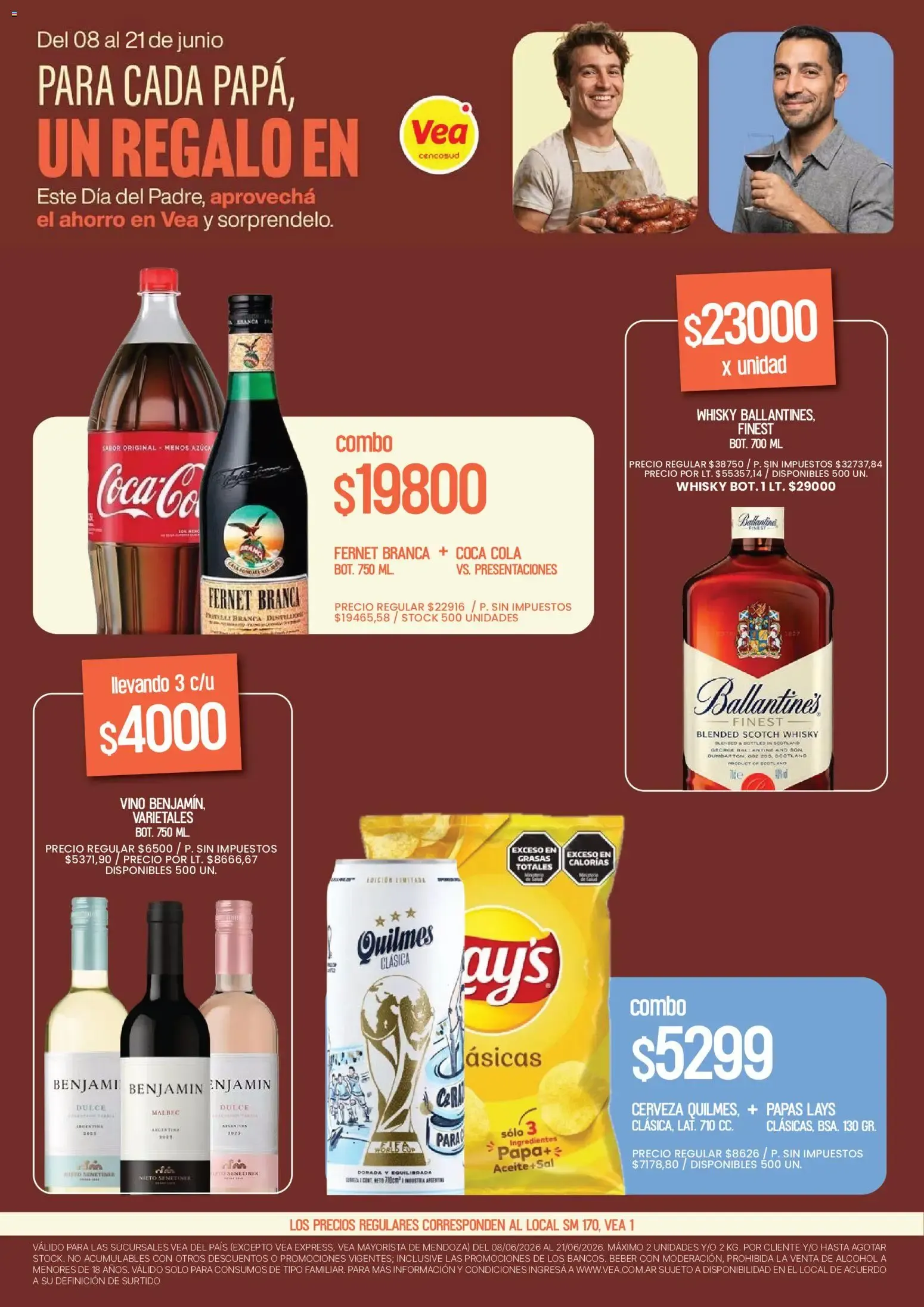 Ofertas de Vea - Día del Padre del 08/06/2026 - 21/06/2026 8 de junio al 21 de junio 2026 - Página 1 del catálogo