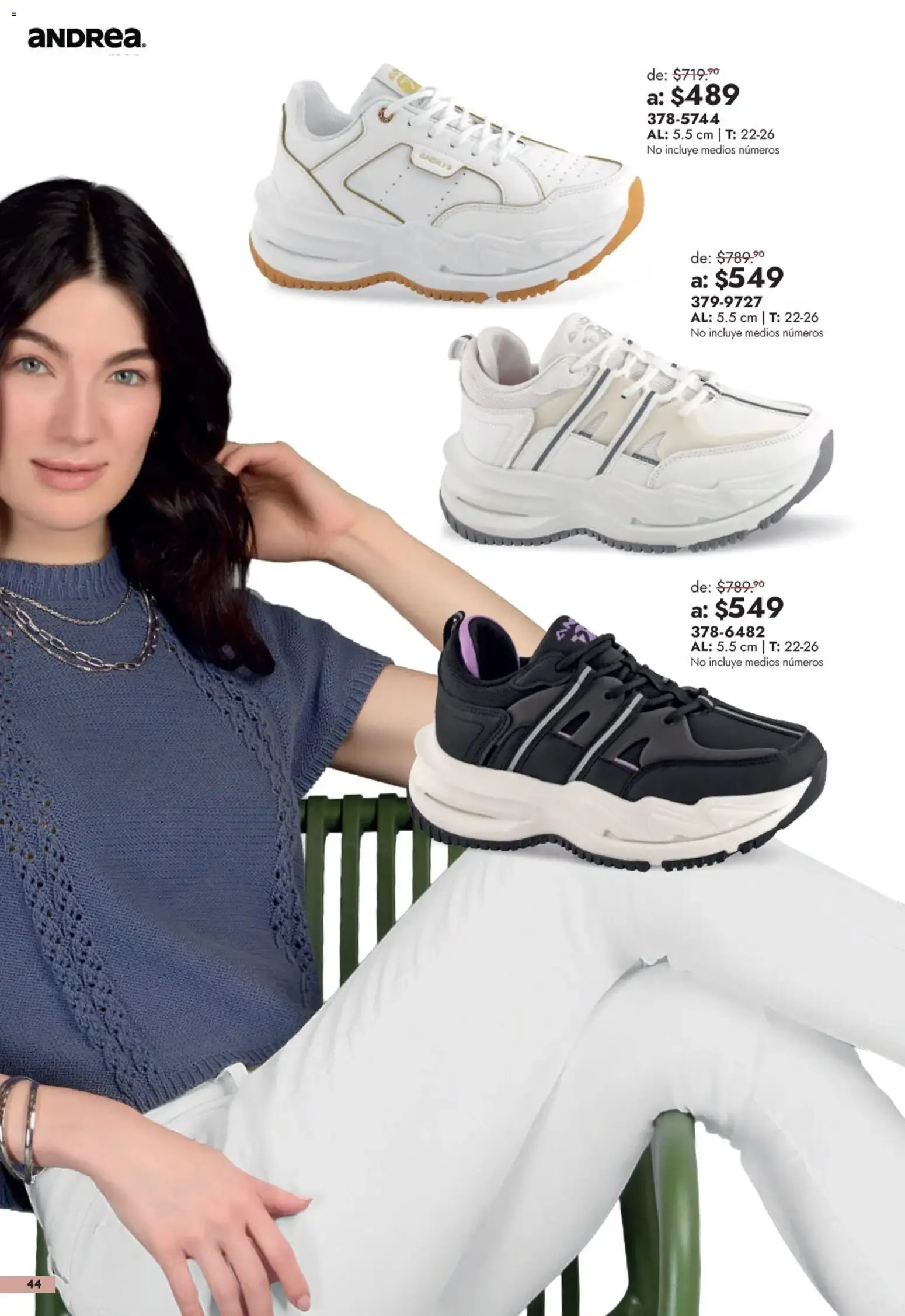 Catálogo de Andrea + Outlet Segundas Rebajas 13 de septiembre al 3 de octubre 2026 - Pagina 44