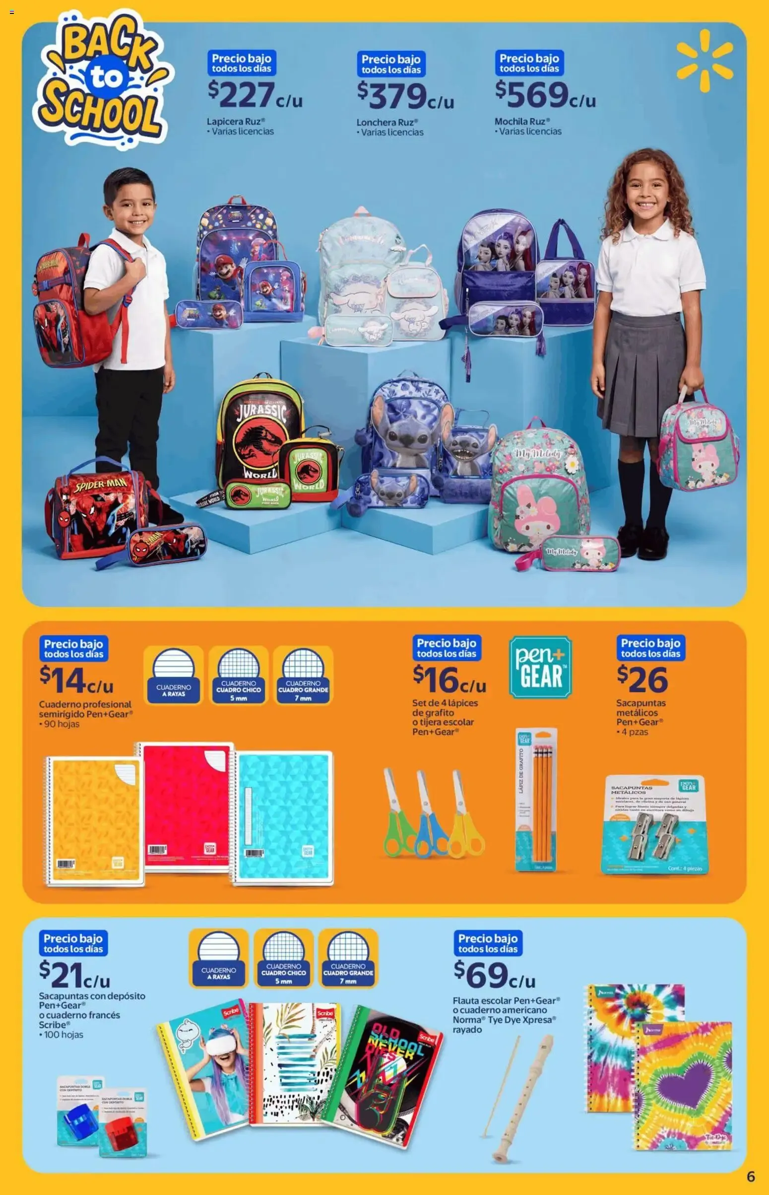 Catálogo de Walmart folleto Back to School (13/08/2026 - 16/09/2026) - catálogo en línea 13 de agosto al 16 de septiembre 2026 - Pagina 6