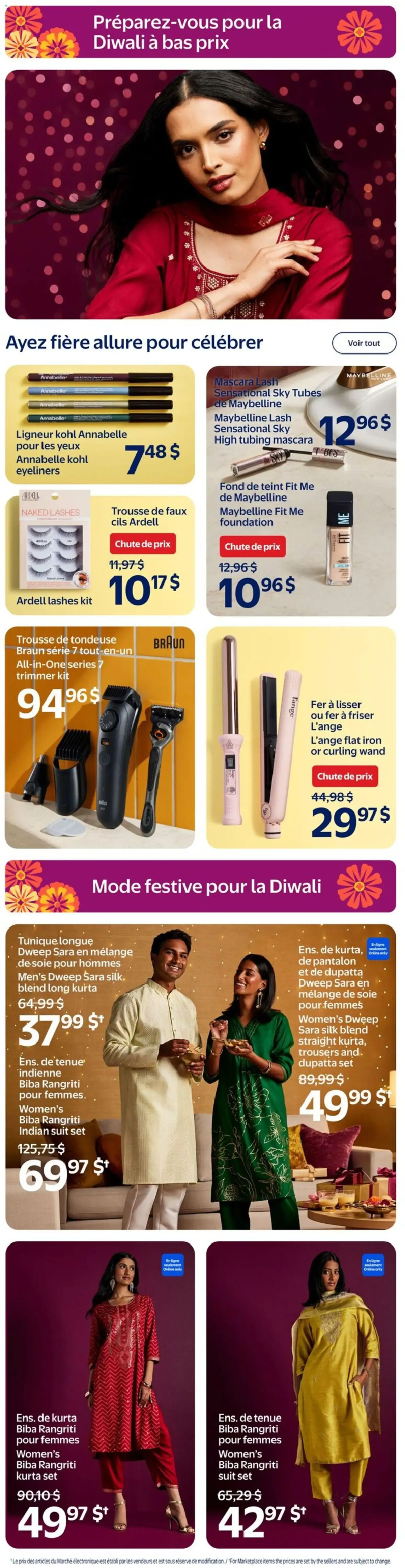 Walmart circulaire - Diwali from Oct 15, 2026 > weekly specials & deals from October 15 to November 11 2026 - flyer page 4