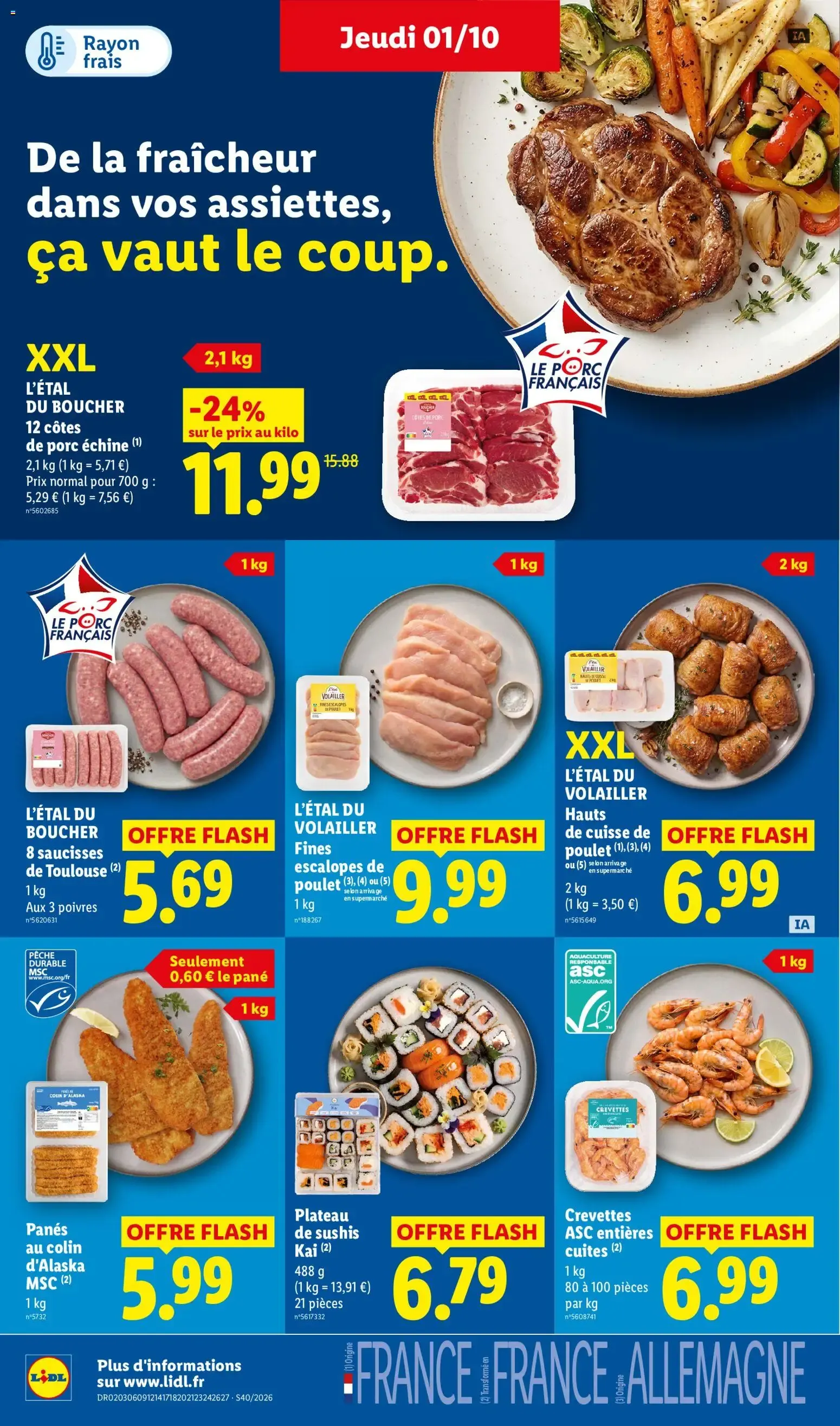Catalogue LIDL du 01/10/2026 | Promo prospectus en ligne du 1 octobre au 7 octobre 2026 - Catalogue page 10