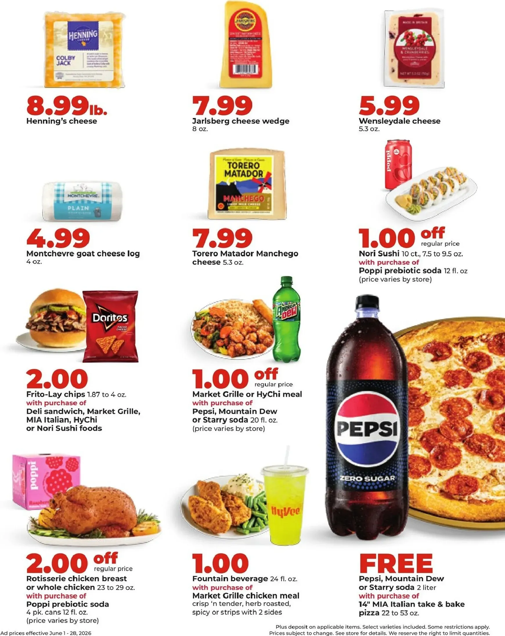 Weekly ad Current Hy Vee - Deals Good All Month Long leaflet valid from Monday 06/01/2026 to Sunday 06/28/2026 from June 1 to June 28 2026 - Page 19
