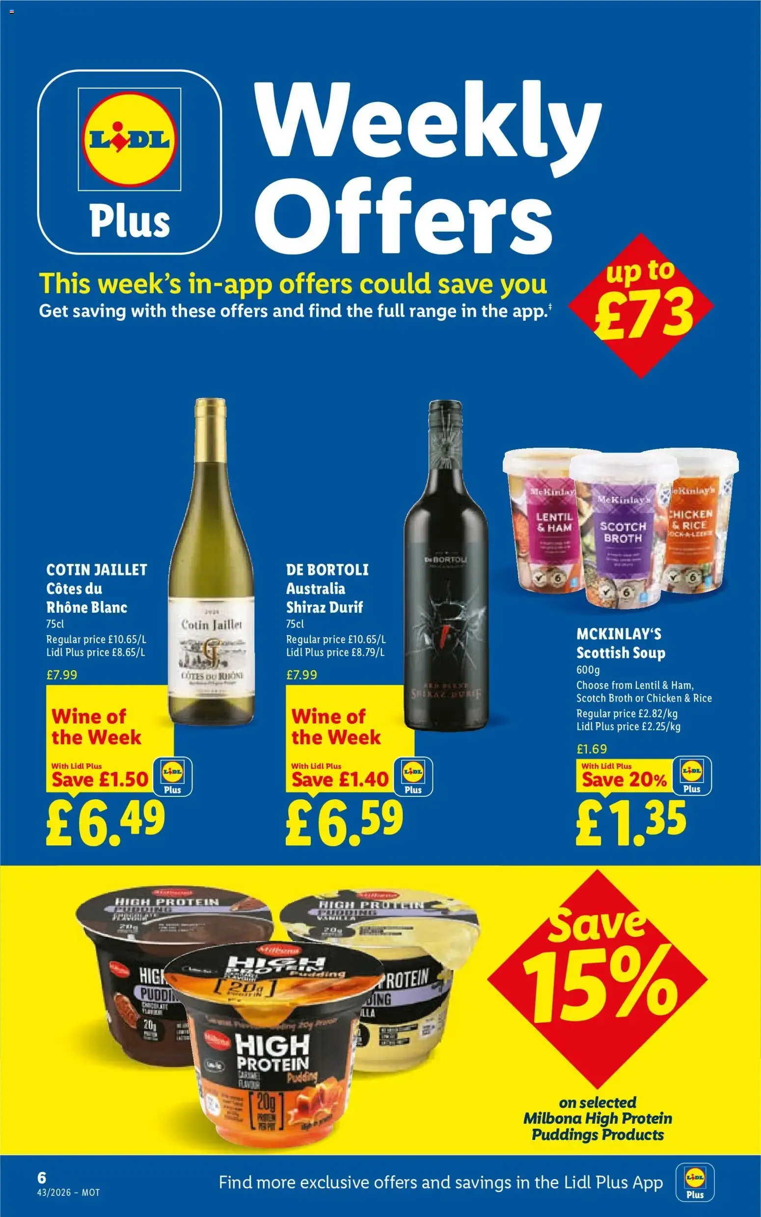 Weekly offers Lidl Scotland (22/10/2026 - 28/10/2026) - Offers Online from 22 October to 28 October 2026 - Catalogue Page 6