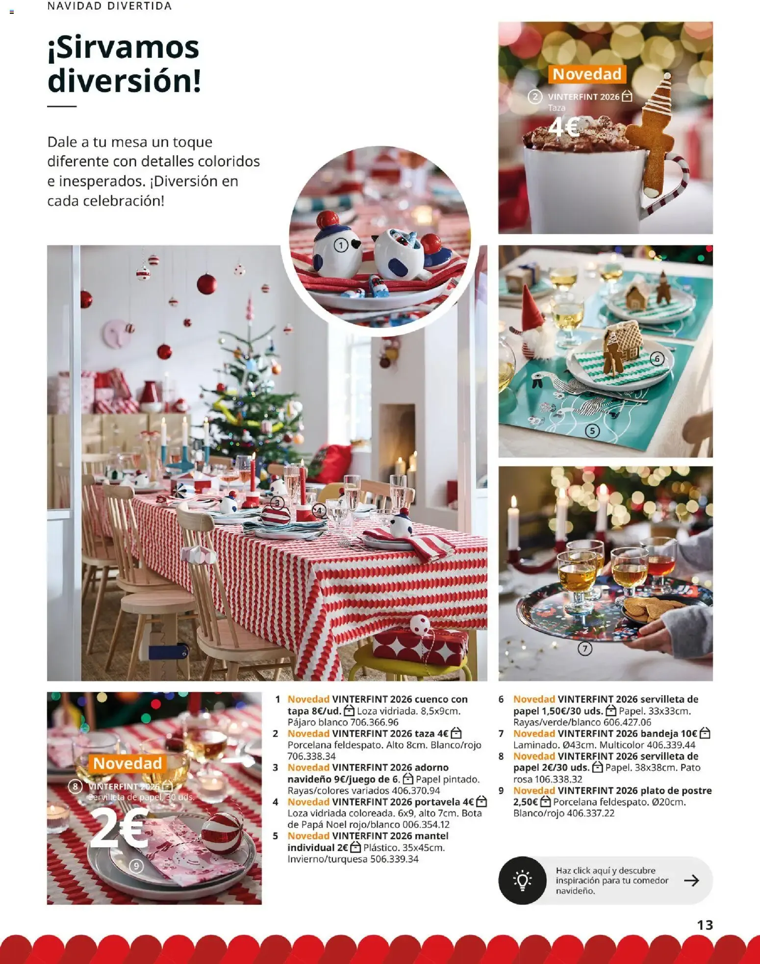 Catálogo de IKEA - Brochure de Navidad del 06/10/2026 6 de octubre al 31 de enero 2027 - Página 13