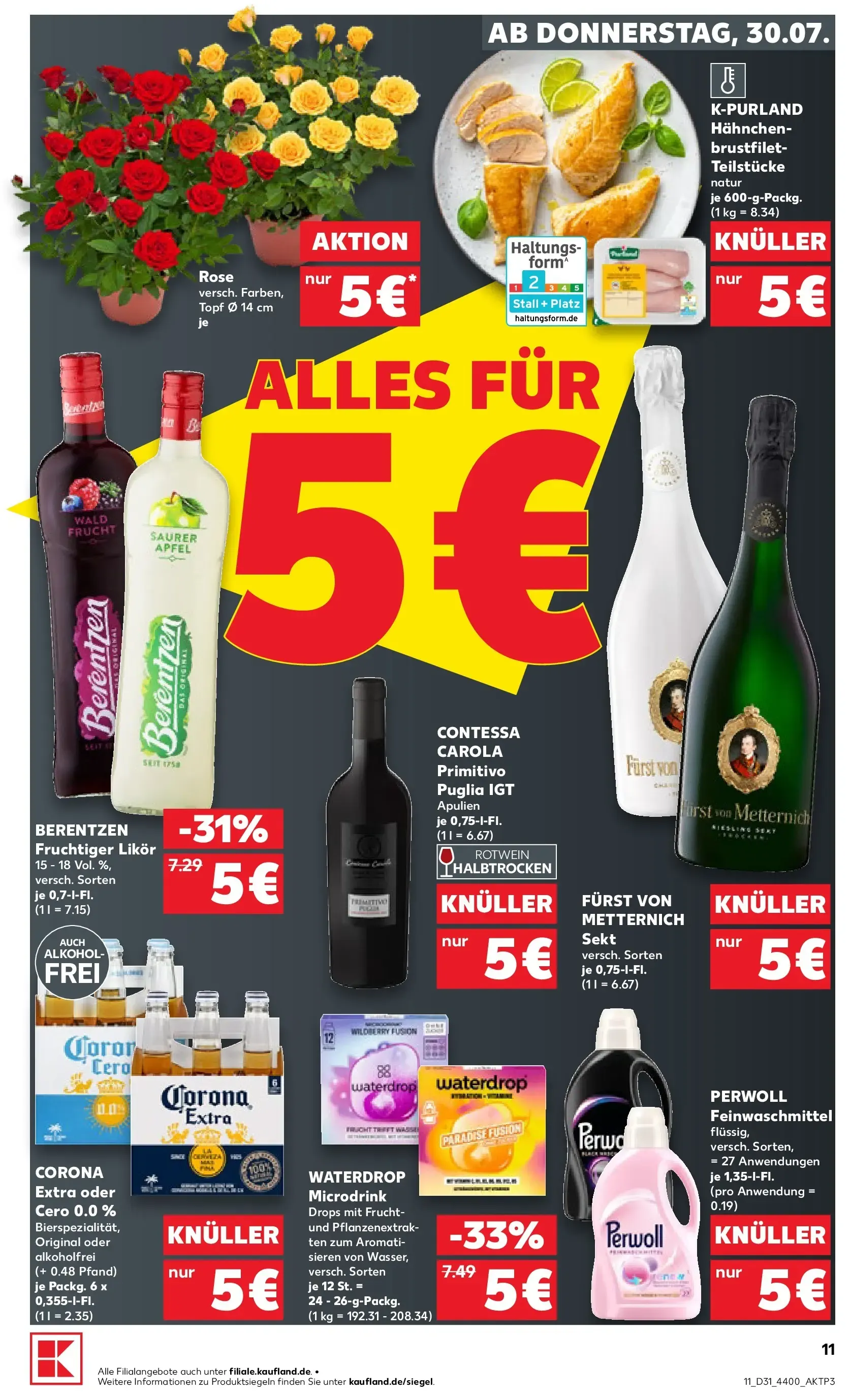 Prospekt Kaufland ab 30.07.2026 » Angebote Online zum Blättern von 30. Juli bis 5. August 2026 - Prospekt seite 11