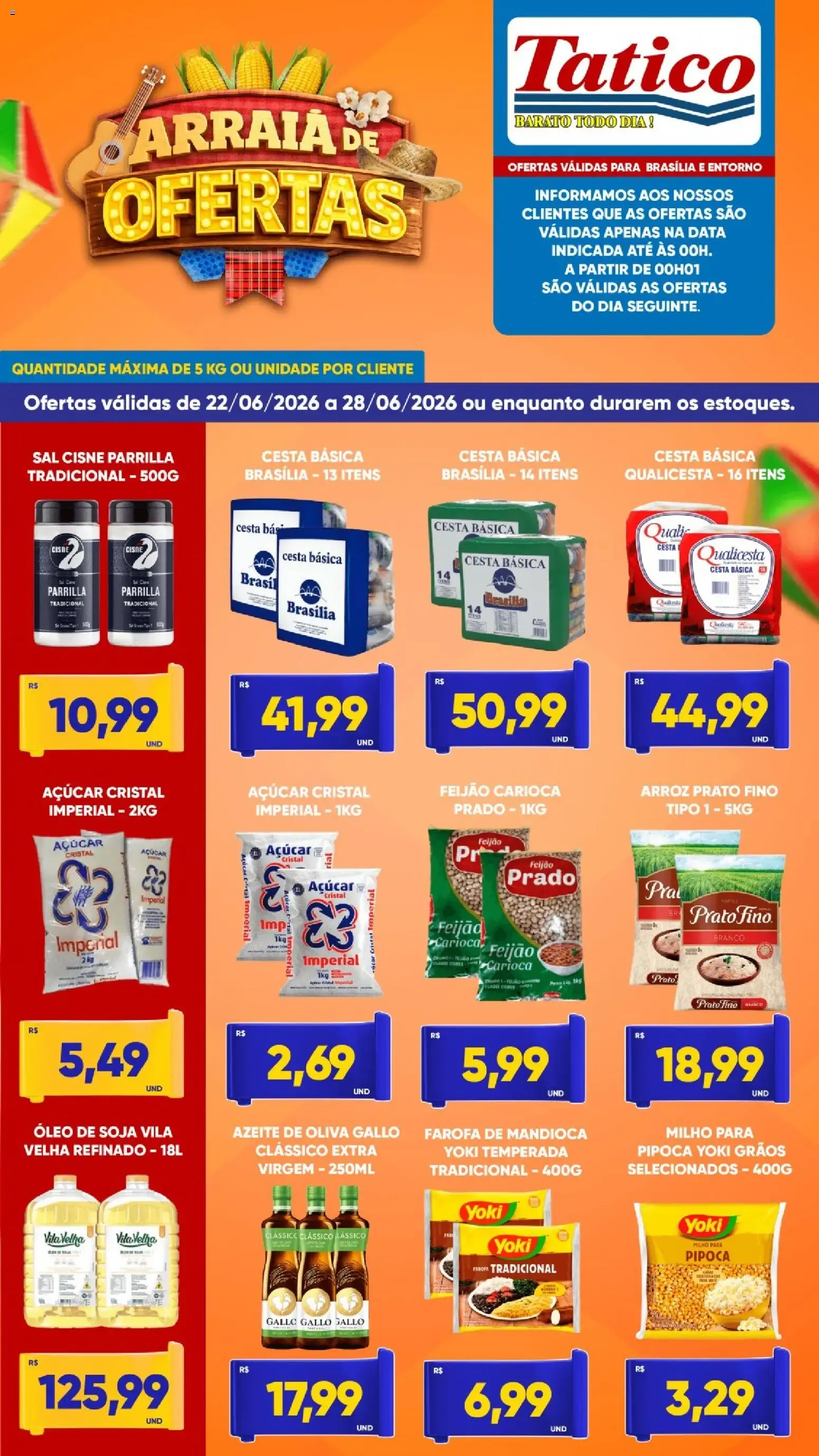 Encarte de Tatico - Arraia de Ofertas 22 de junho até 28 de junho 2026 - Pagina 4