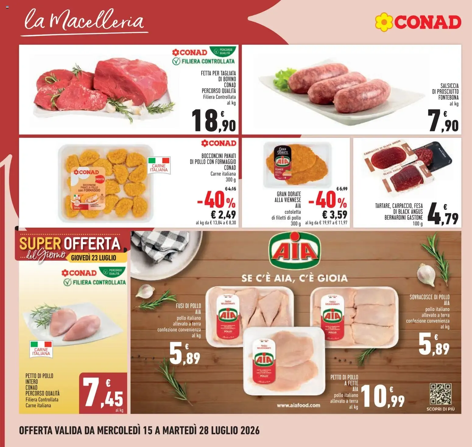 Volantino Conad dal 15/07/2026 > Anteprima da 15 luglio a 28 luglio di 2026 - Pagina del volantino 10