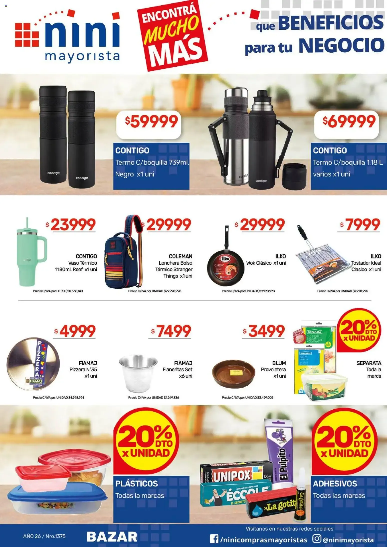 Ofertas de NINI Mayorista catálogo del 31/08/2026 - 06/09/2026 31 de agosto al 6 de septiembre 2026 - Página 44 del catálogo