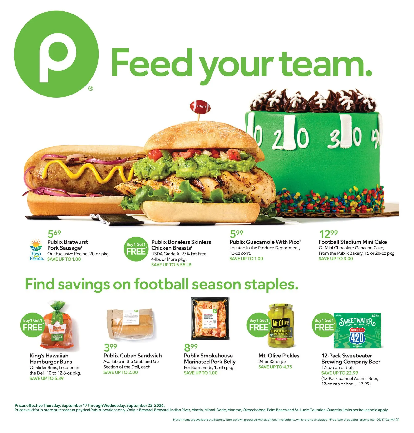 Future Publix flyer valid from Thursday 09/17/2026 to Wednesday 09/23/2026