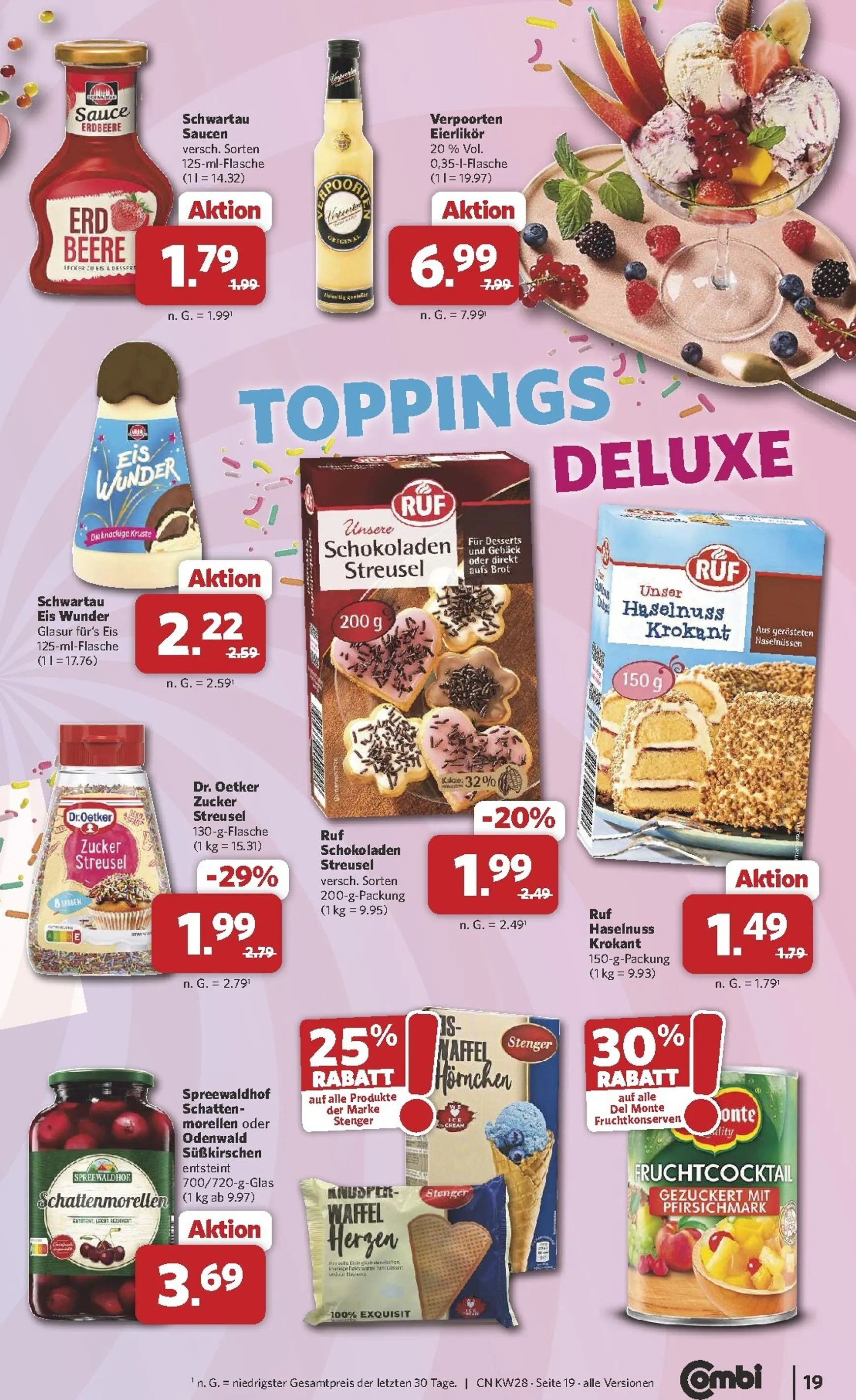 Combi Prospekt – von Montag 06.07.2026 bis Samstag 11.07.2026 von 6. Juli bis 11. Juli 2026 - Prospekt seite 19
