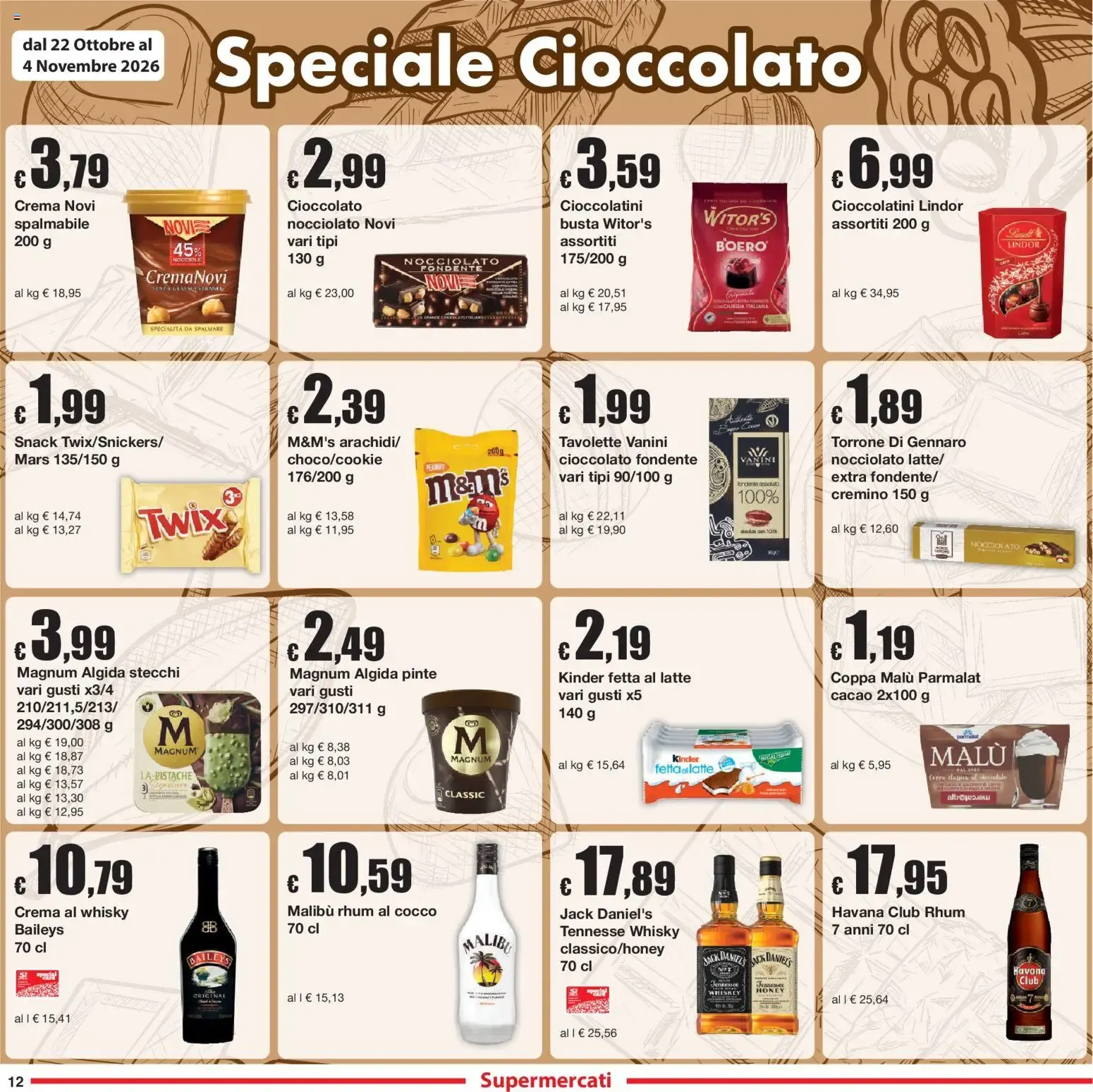 Sì con Te volantino dal 22/10/2026 - online Offerte da 22 ottobre a 4 novembre di 2026 - Pagina del volantino 12