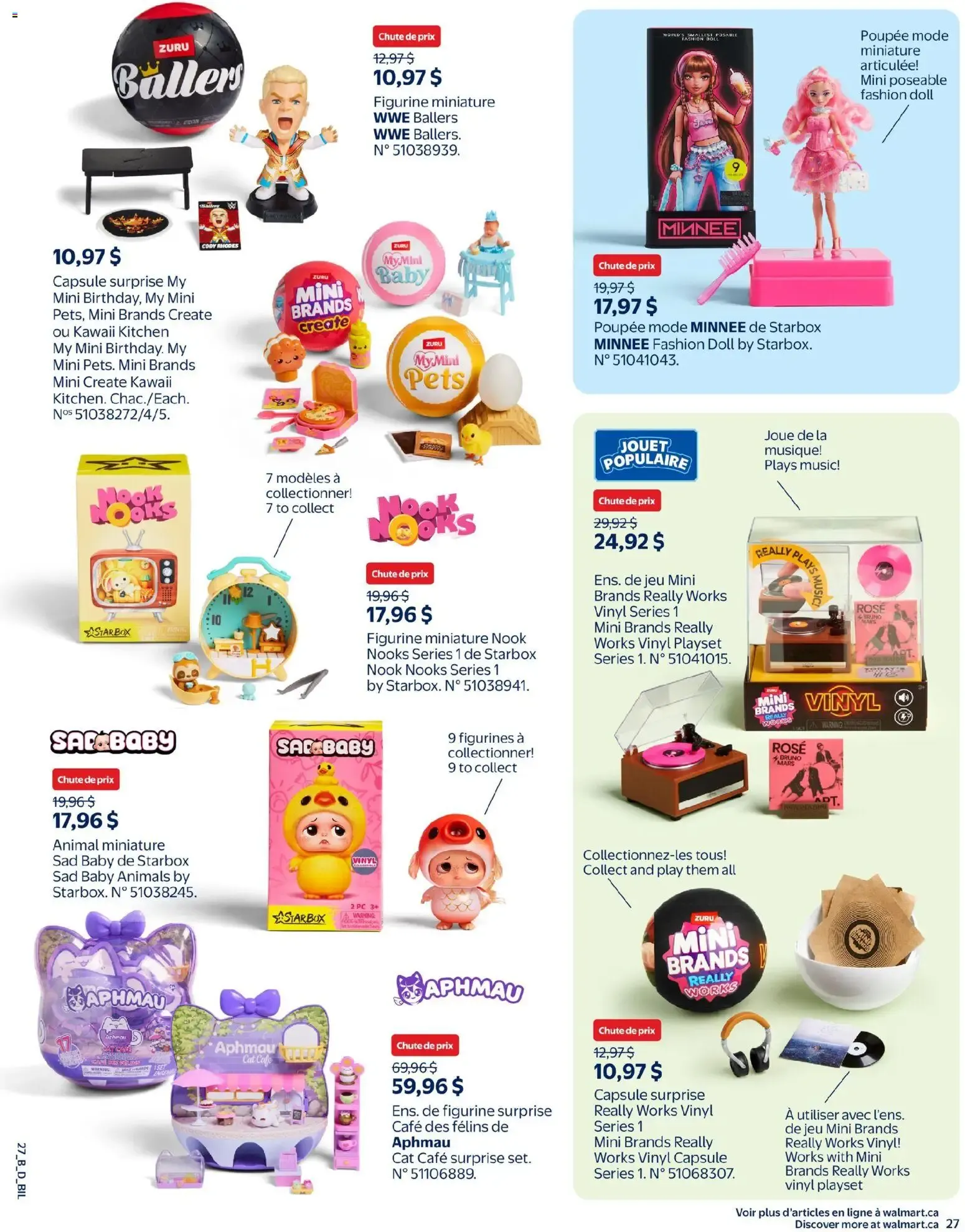 Walmart circulaire - Livret des jouets from Oct 15, 2026 > weekly specials & deals from October 15 to December 23 2026 - flyer page 37