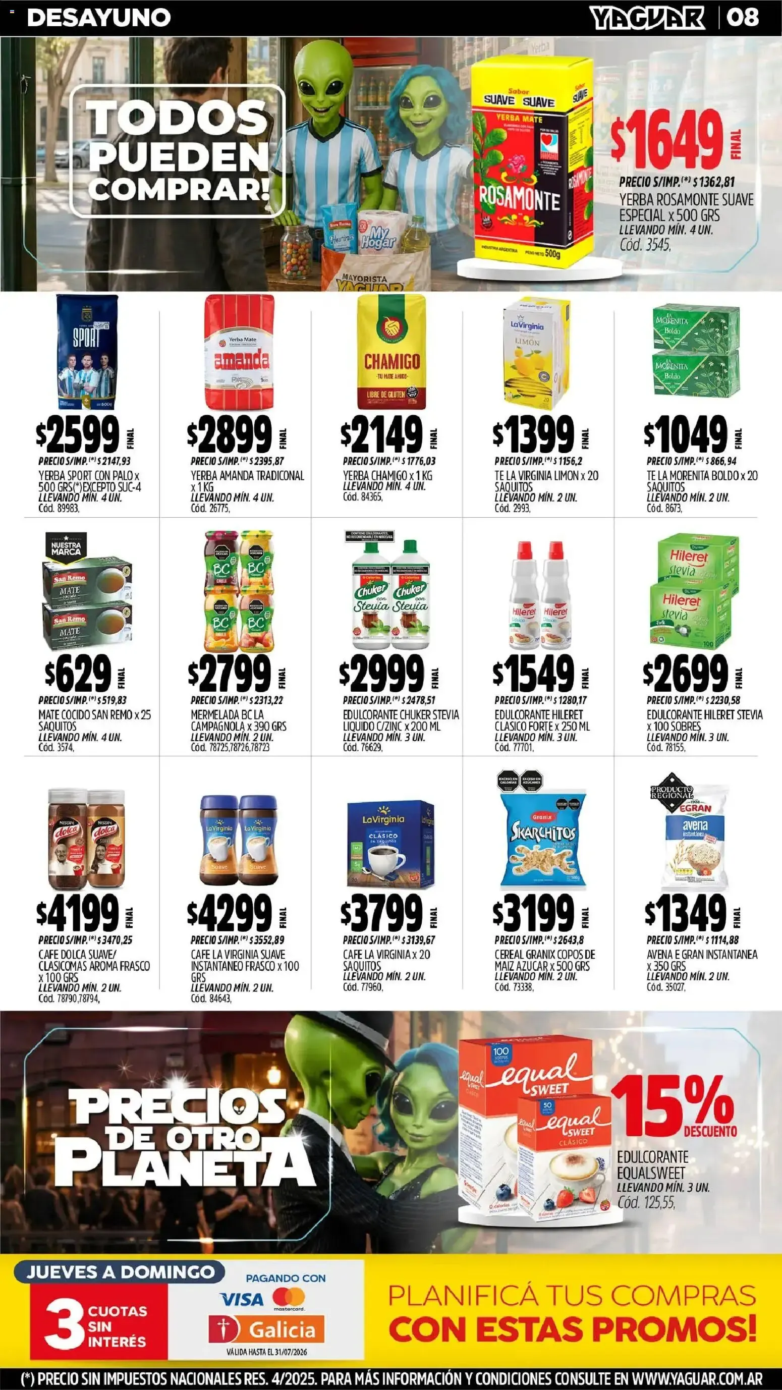 Ofertas de Yaguar - Oferta Semanal Neuquen del 29/06/2026 - 05/07/2026 29 de junio al 5 de julio 2026 - Página 9 del catálogo