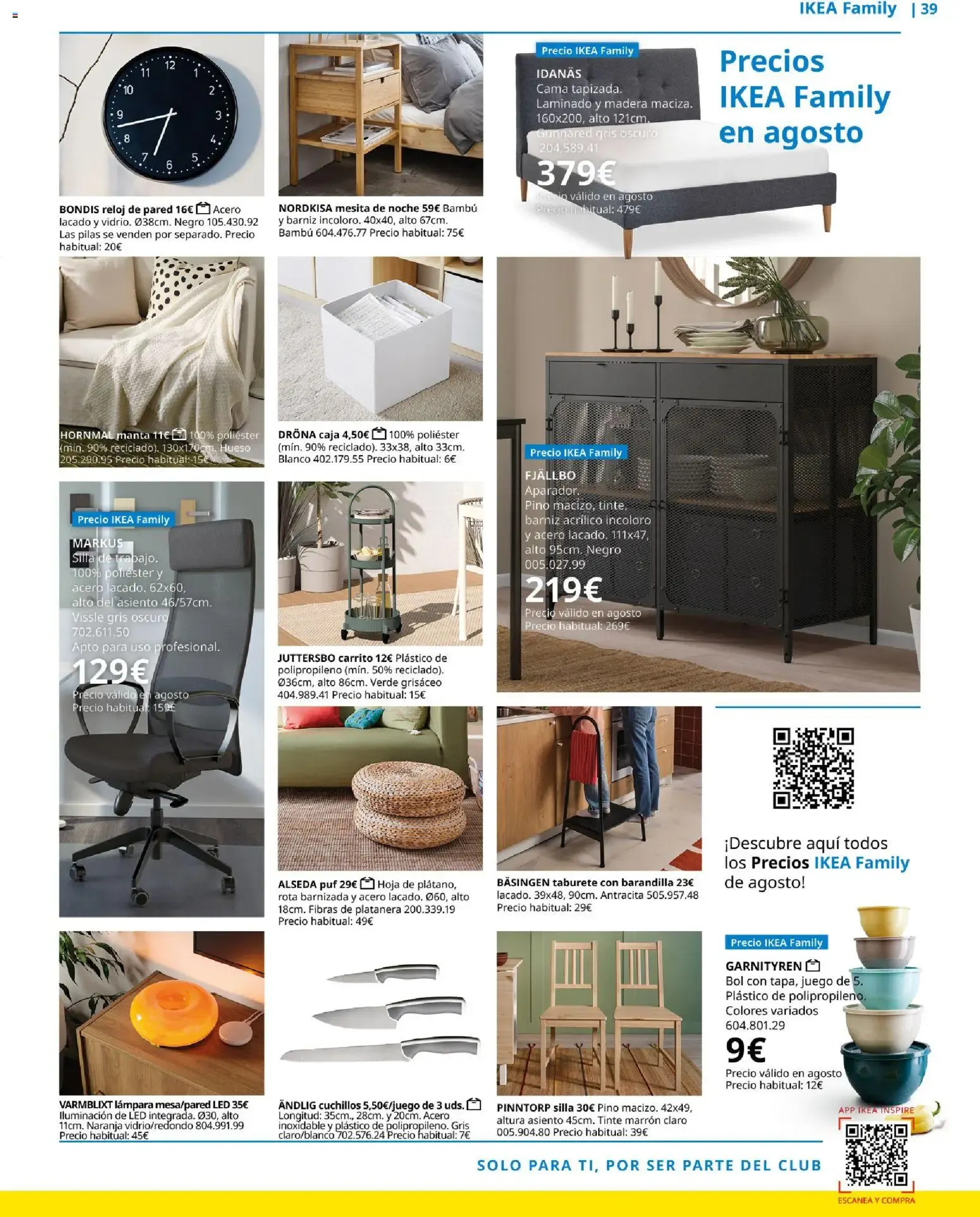 Catálogo de IKEA - IKEA Family Magazine del 01/07/2026 1 de julio al 30 de septiembre 2026 - Página 39