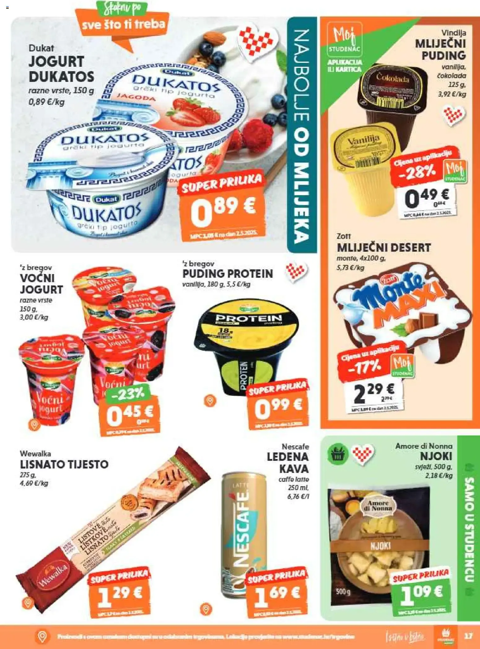Katalog Studenac Market: Tjedna Akcija od 29. srpnja do 11. kolovoza 2026. - Pregled Stranica 17