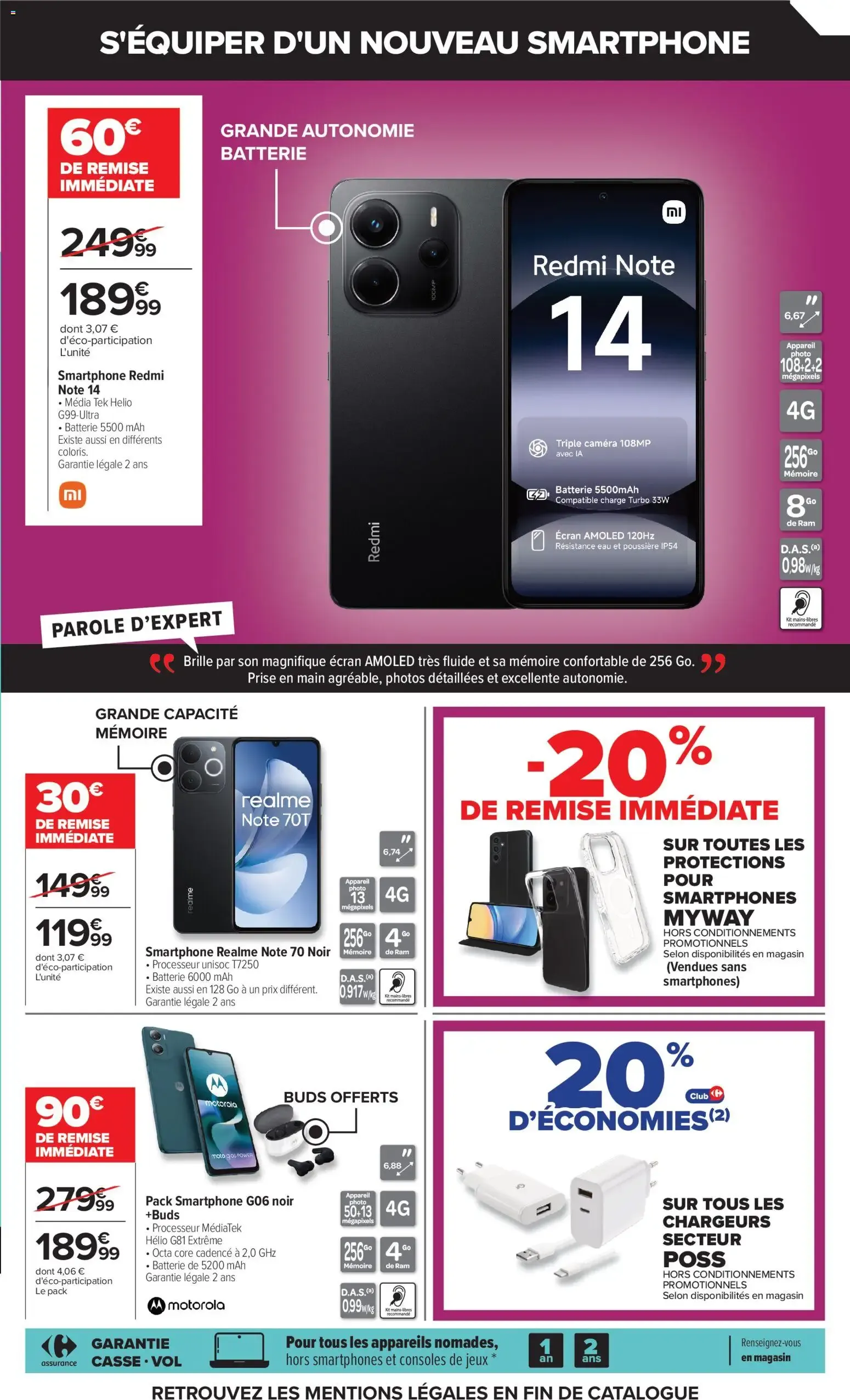 Carrefour Passez l'automne connecté à vos envies à partir du 25/09/2026 - promo en ligne du 25 septembre au 12 octobre 2026 - Catalogue page 19