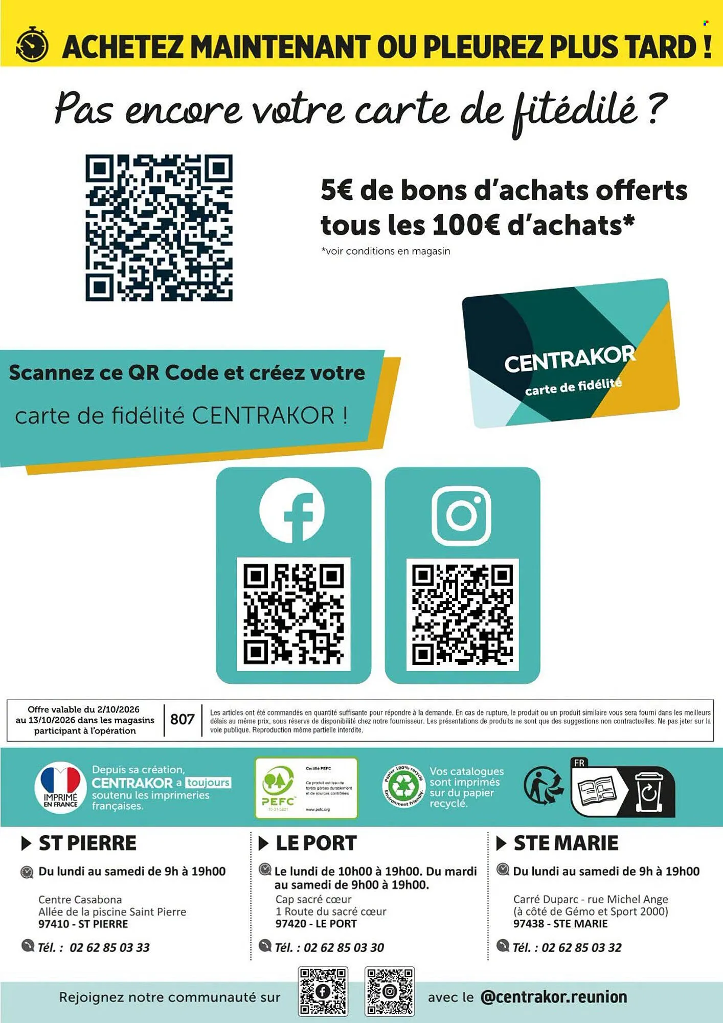 Centrakor Catalogue du 2 octobre au 13 octobre 2026 - Catalogue page 8