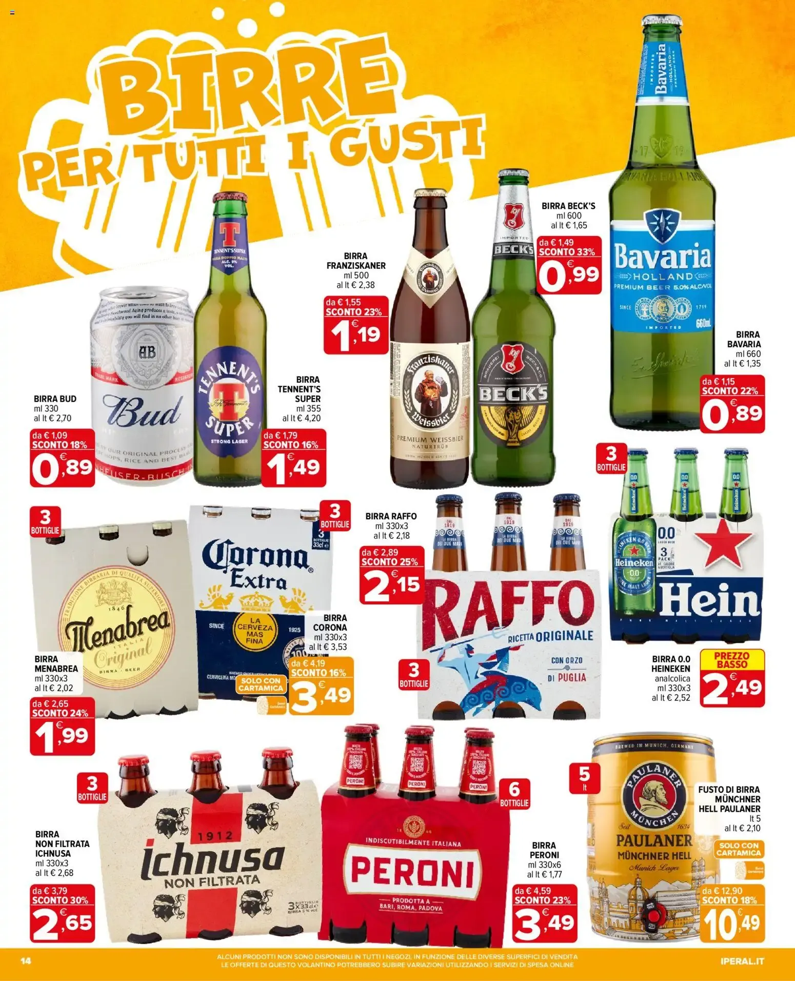 Nuovo Iperal volantino dal 01/07/2026 > offerte anteprima 🛍️ da 1 luglio a 14 luglio di 2026 - Pagina del volantino 14
