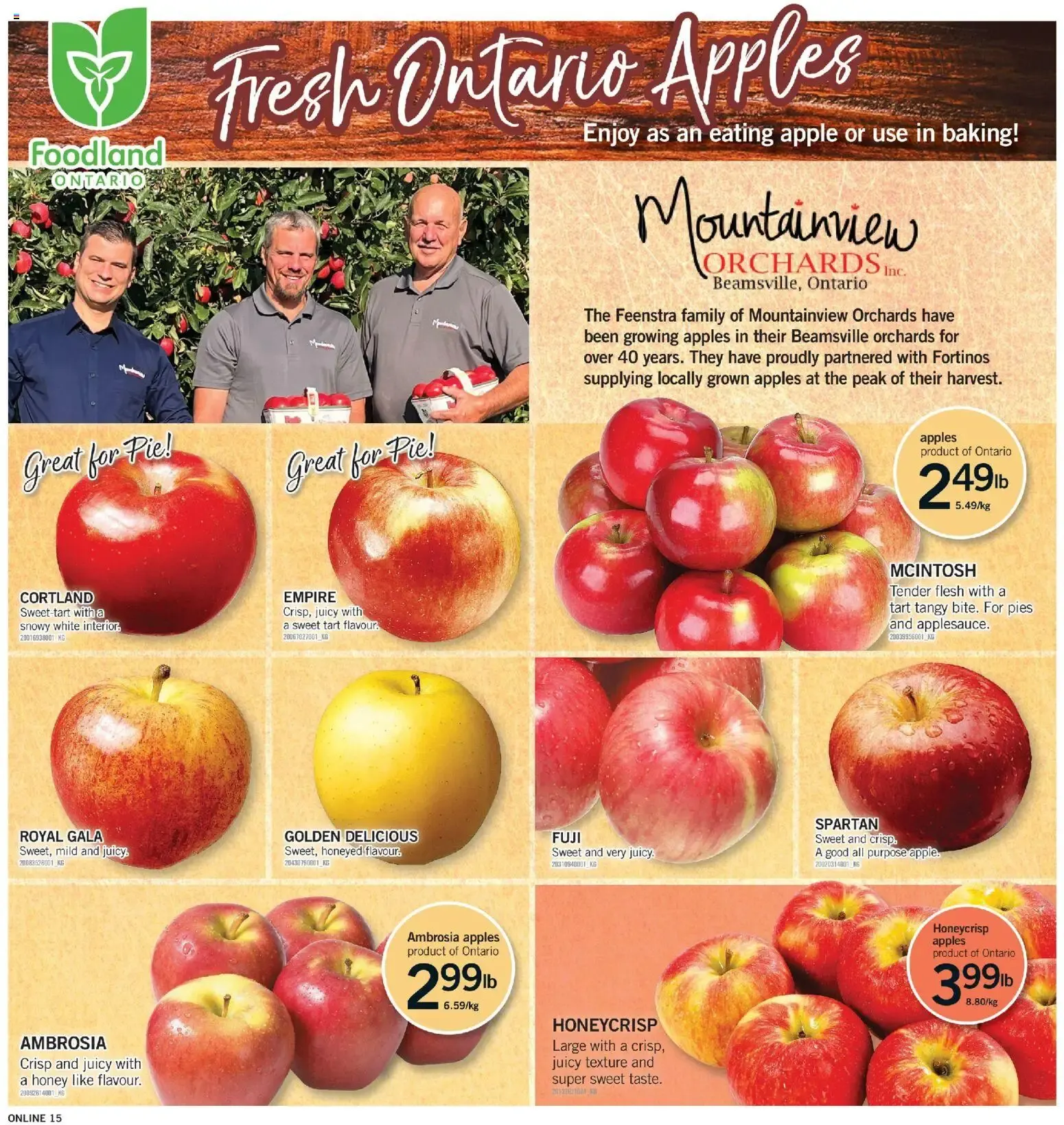 Fortinos weekly flyer / circulaire from Oct 22, 2026 > weekly specials & deals from October 22 to October 28 2026 - flyer page 13