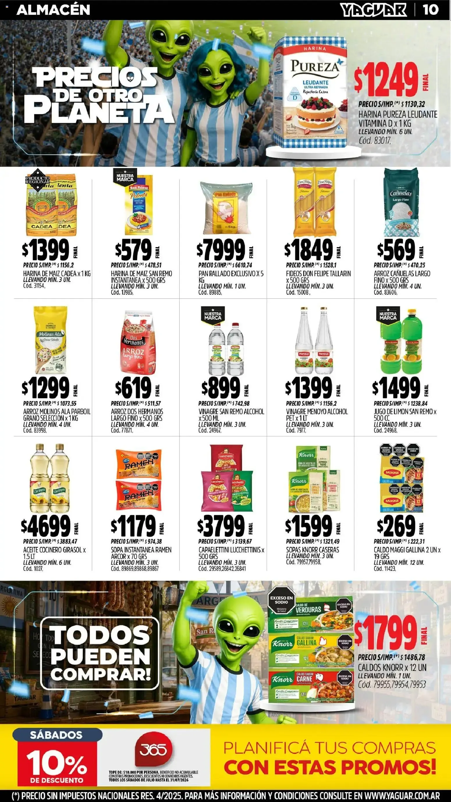 Ofertas de Yaguar - Oferta Semanal Neuquen del 29/06/2026 - 05/07/2026 29 de junio al 5 de julio 2026 - Página 11 del catálogo