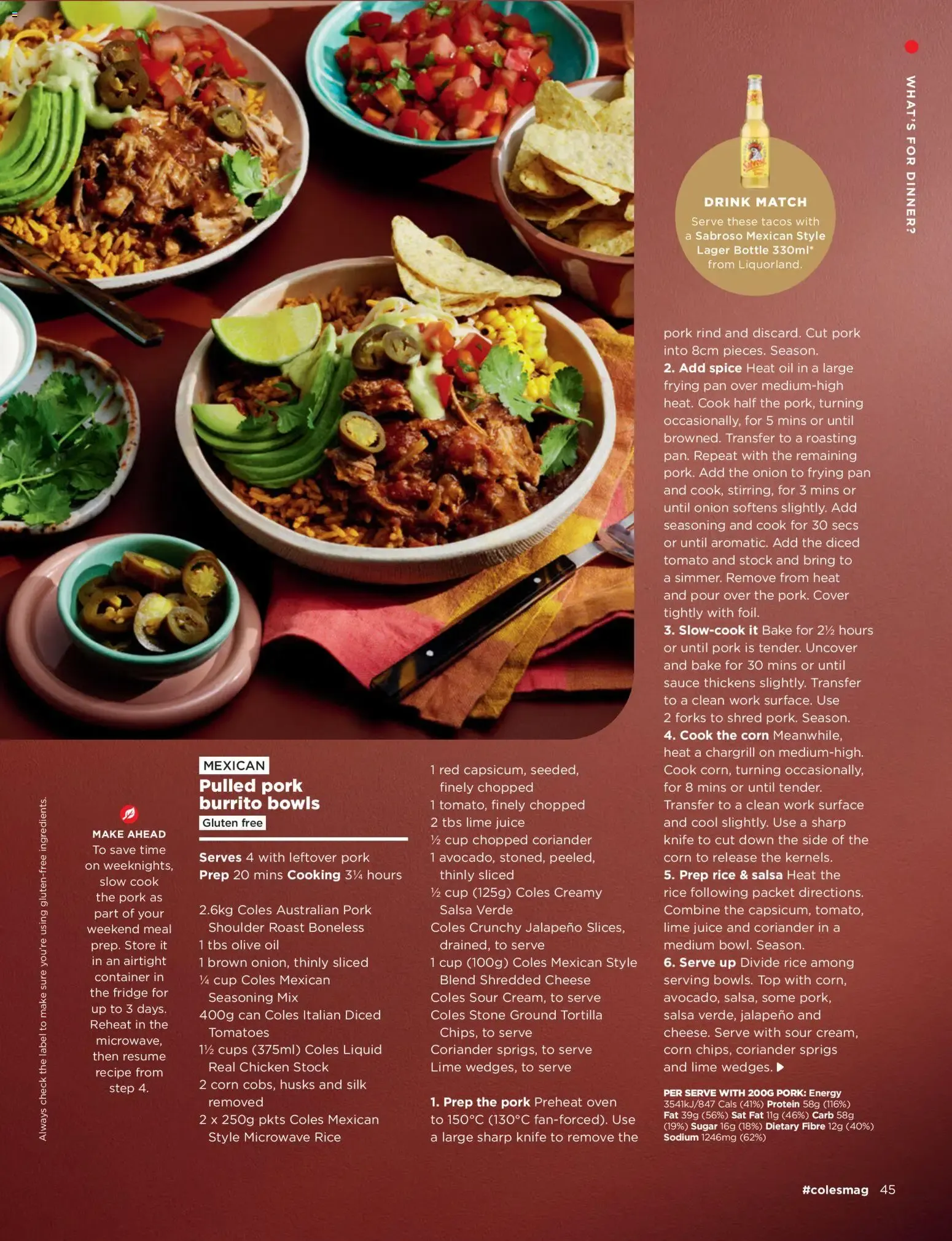 Coles | World of flavour - Catalogue valid from 1 July to 31 July 2026 - page 45