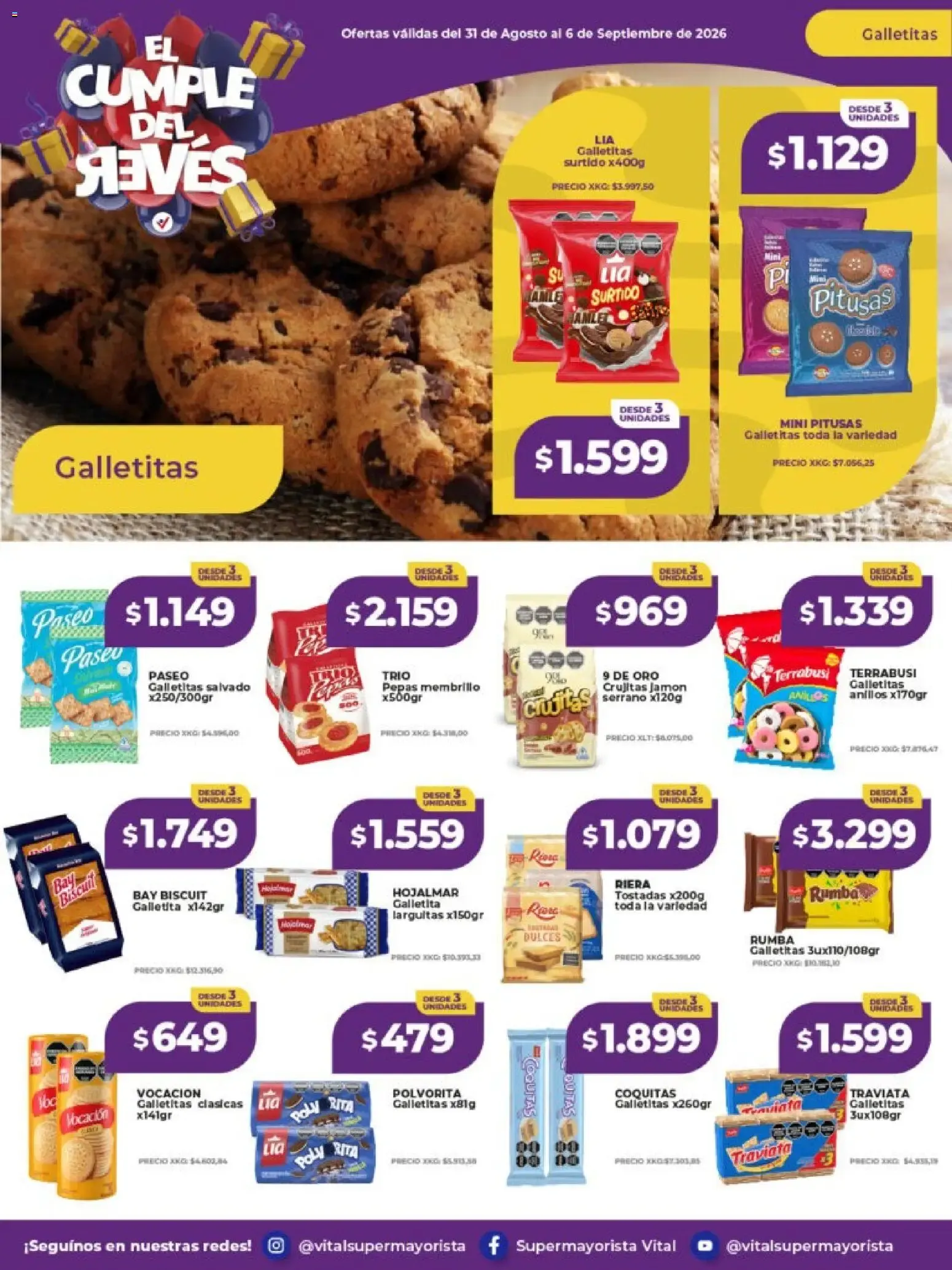 Ofertas de Vital - El Cumple del Reves 31 de agosto al 6 de septiembre 2026 - Página 27 del catálogo