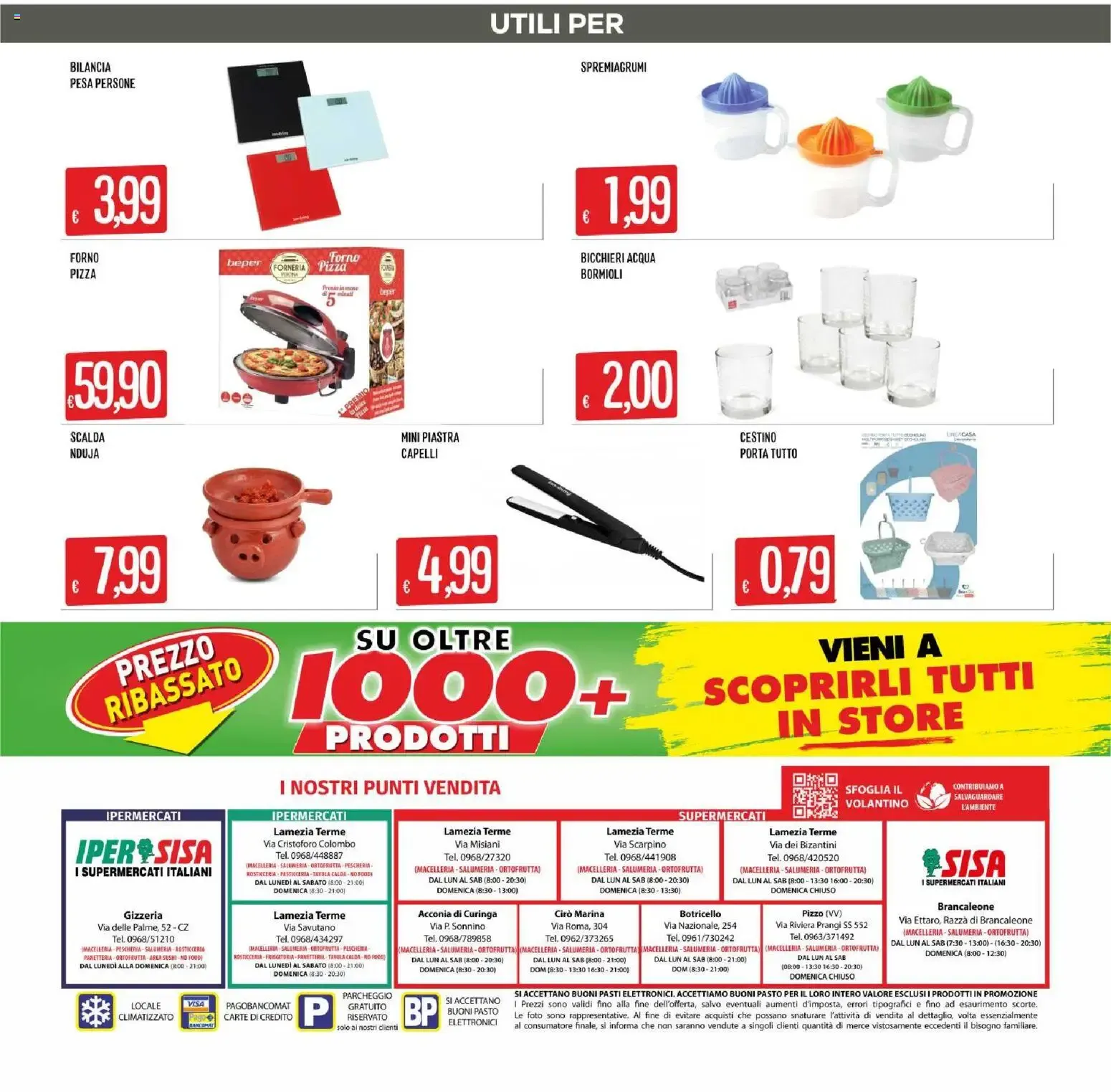 Nuovo SISA volantino Calabria dal 01/10/2026 > offerte anteprima 🛍️ da 1 ottobre a 14 ottobre di 2026 - Pagina del volantino 20