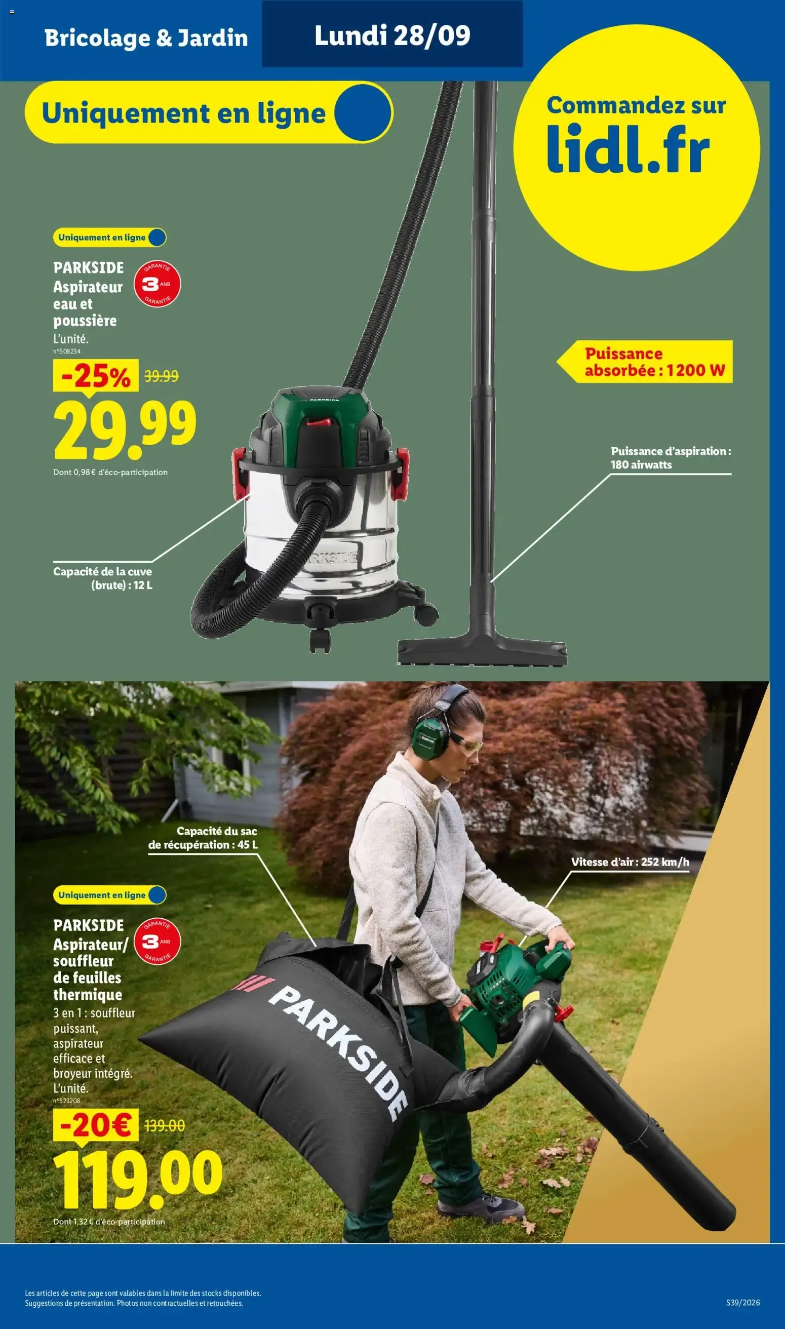 Catalogue LIDL du 24/09/2026 | Promo prospectus en ligne du 24 septembre au 30 septembre 2026 - Catalogue page 9